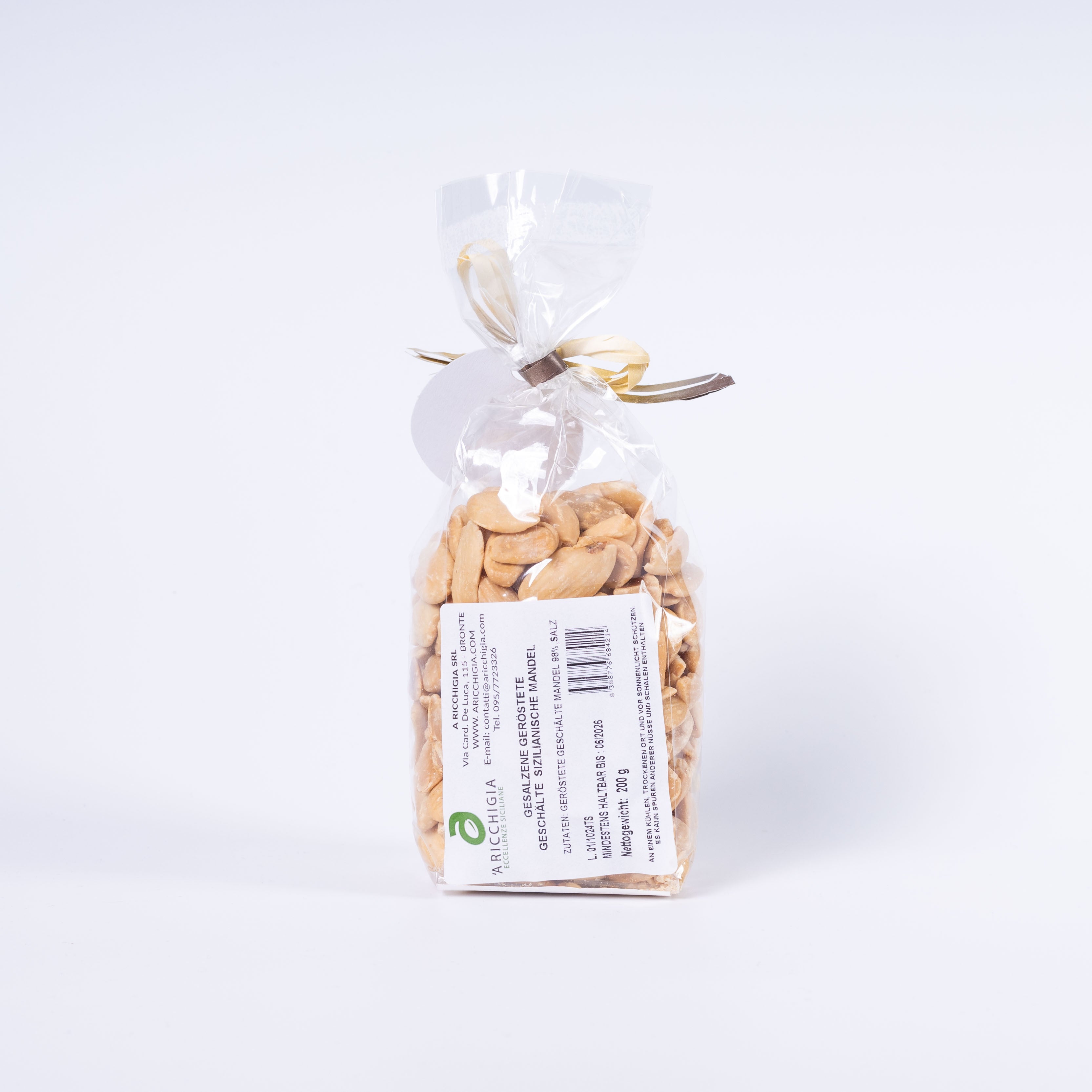 A Ricchigia Geröstete, gesalzene und geschälte Mandeln