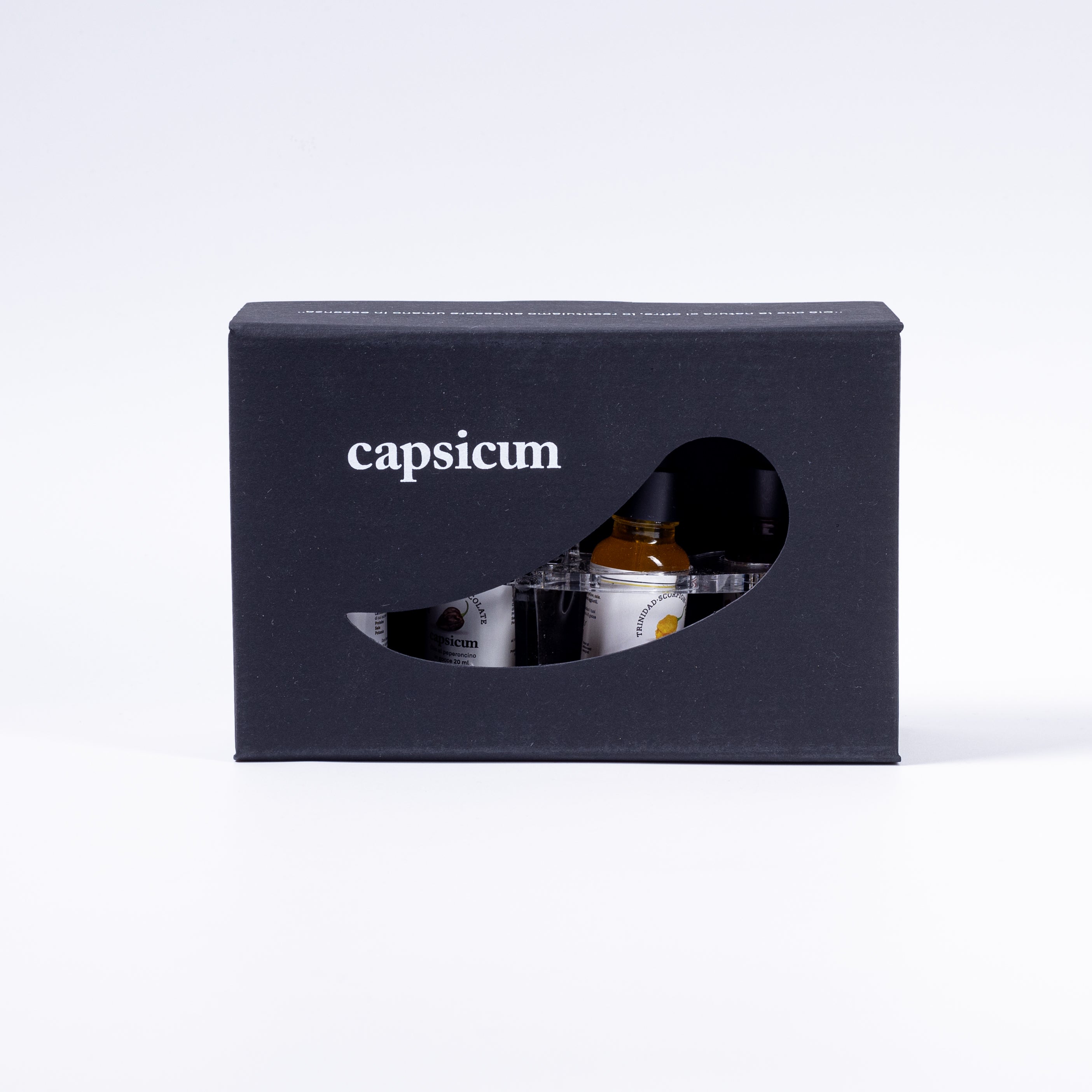 Capsicum 4x Reinsortiges-Chiliöl Set