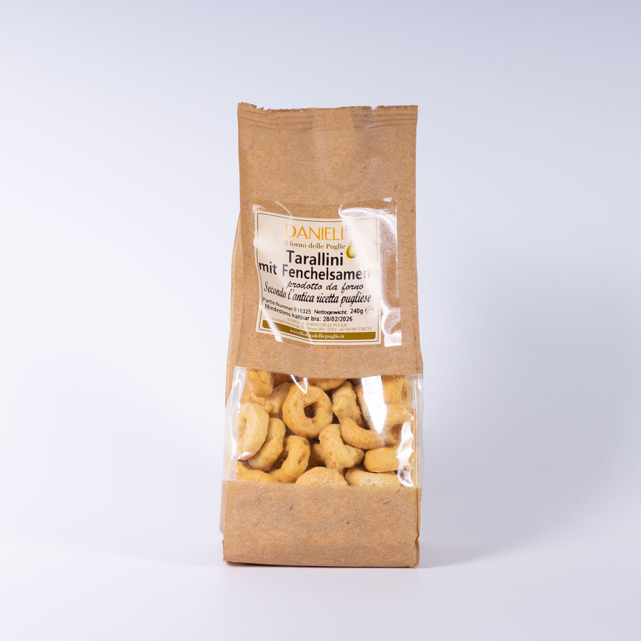 Danieli Tarallini mit Fenchel