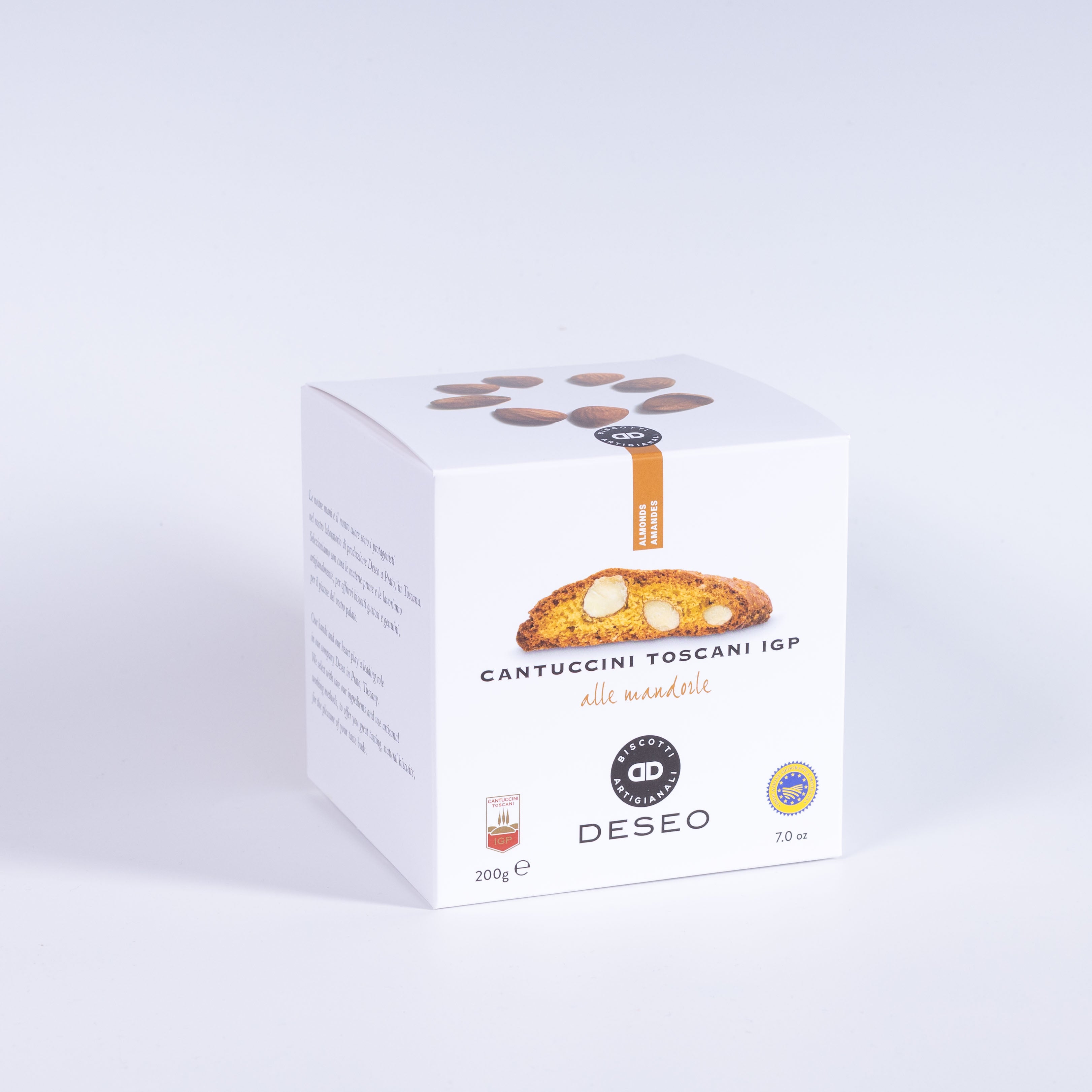 Deseo Cantuccini Toscani IGP mit Mandeln