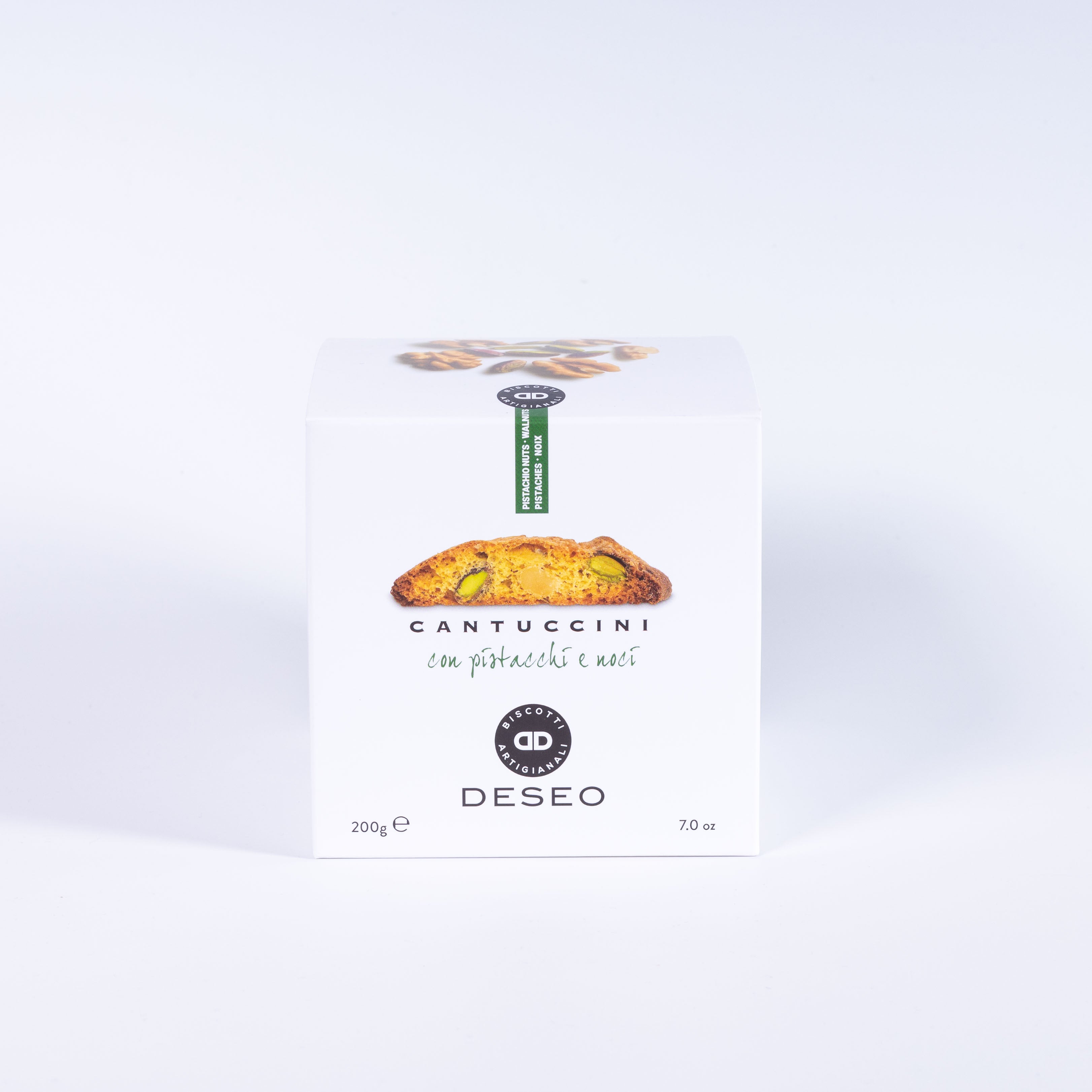 Deseo Cantuccini mit Pistazien und Walnüssen
