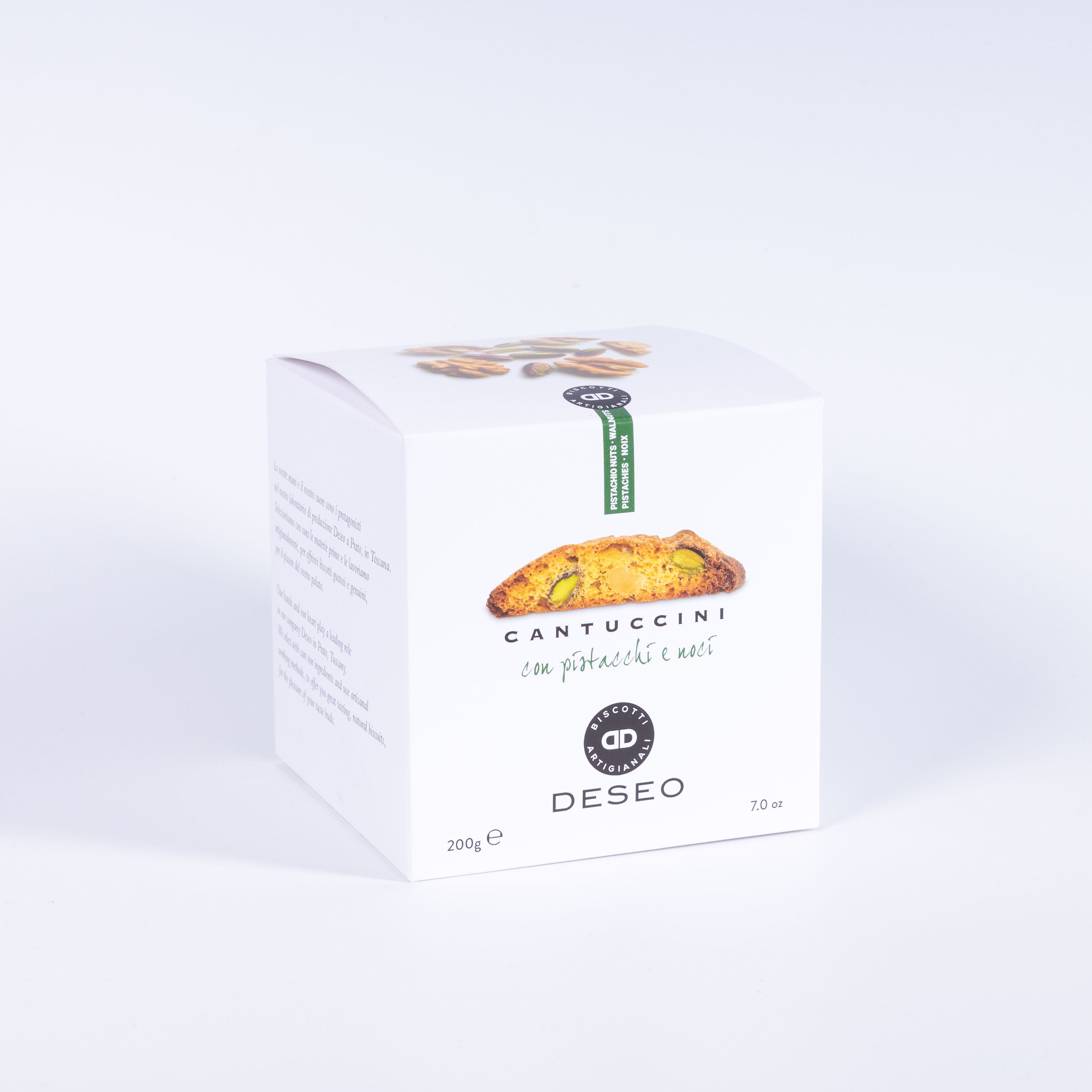 Deseo Cantuccini mit Pistazien und Walnüssen
