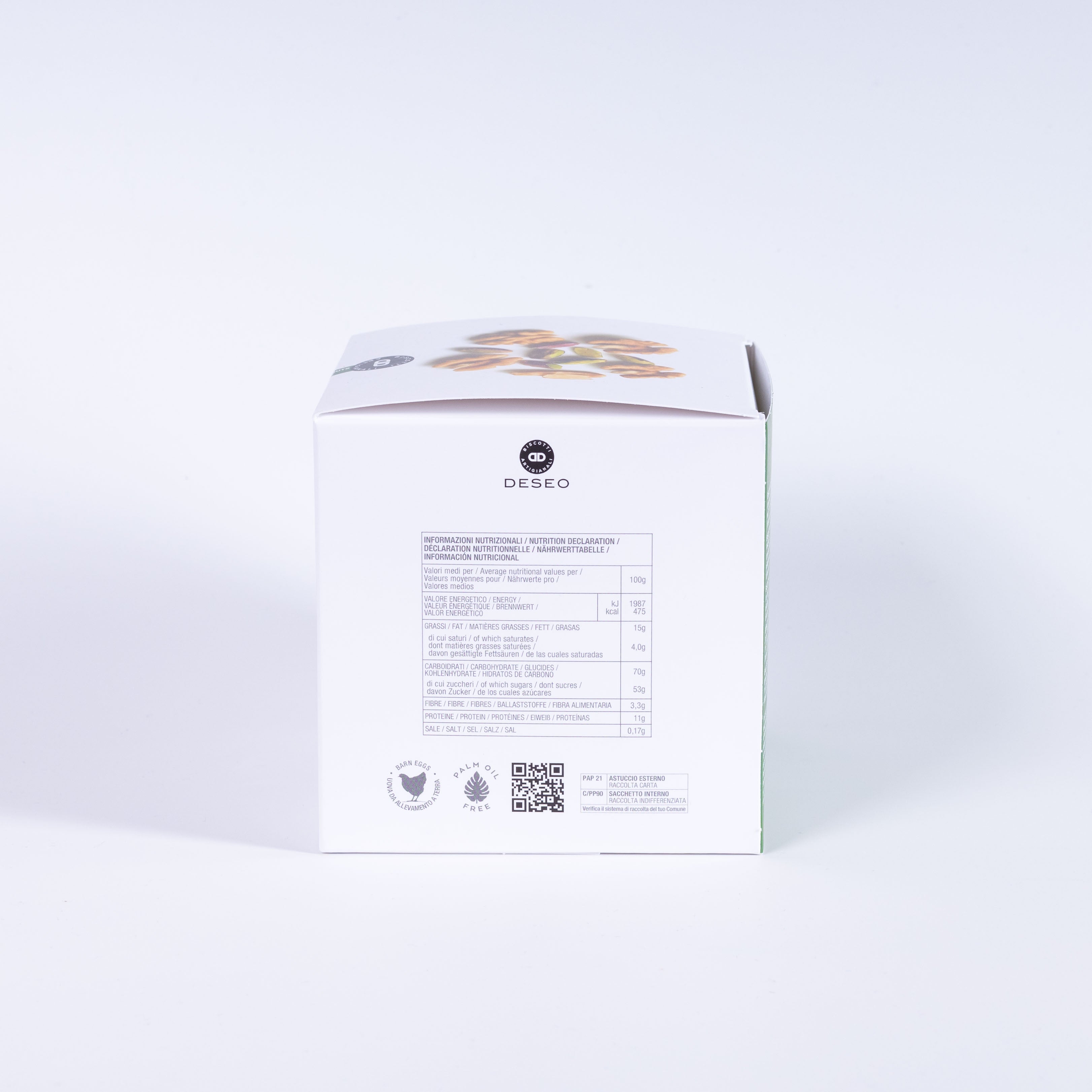 Deseo Cantuccini mit Pistazien und Walnüssen