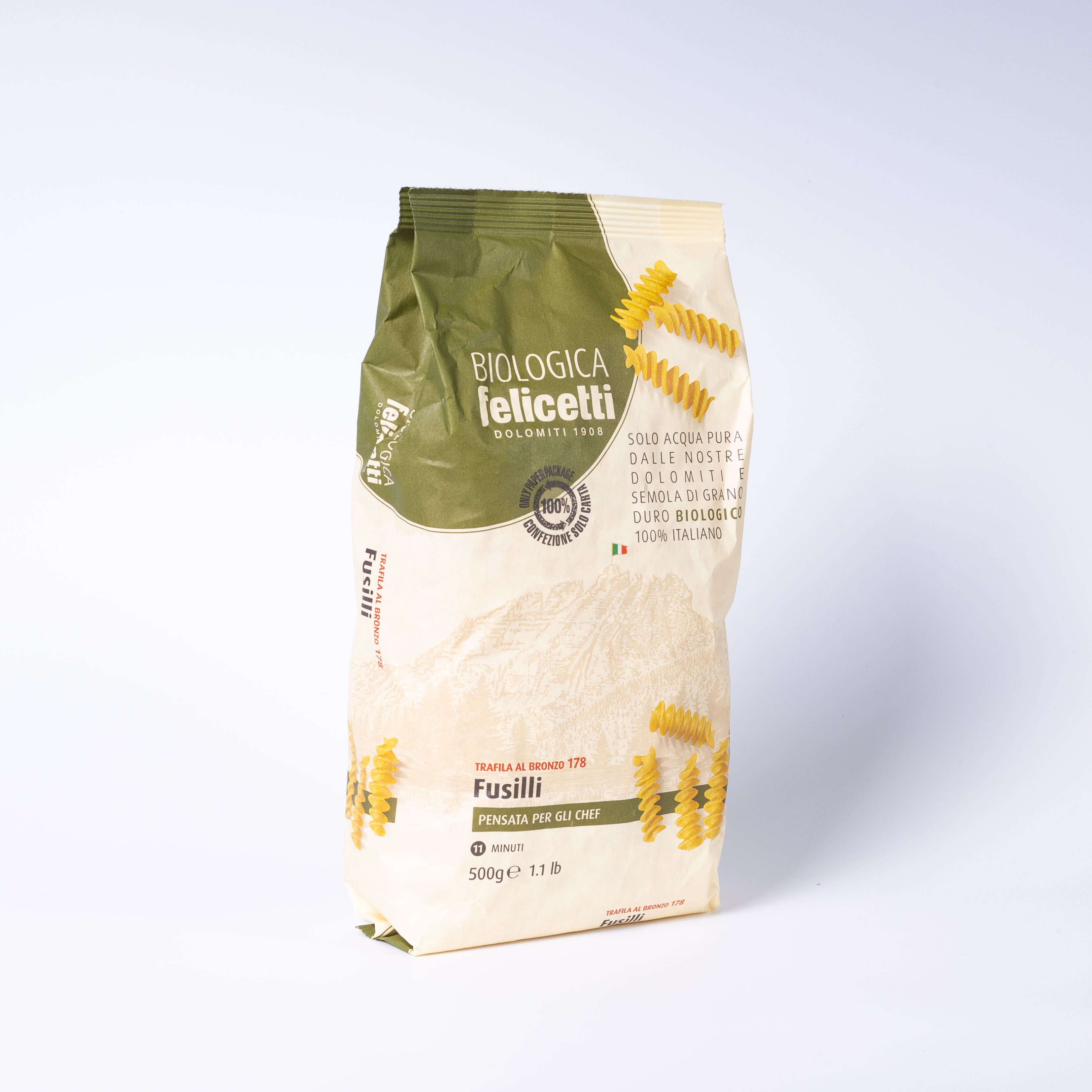 Felicetti Fusilli Pasta N6178 Bio