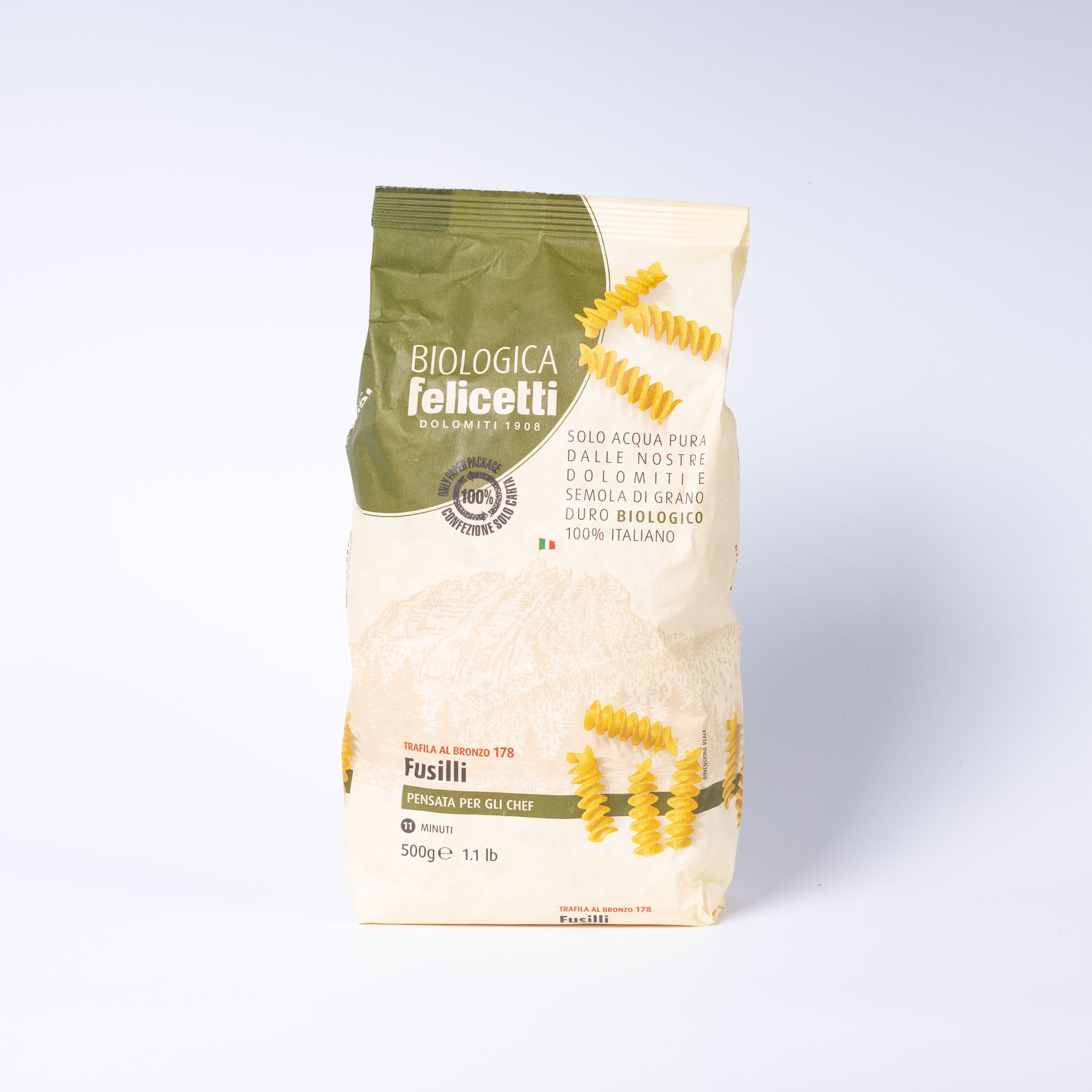 Felicetti Fusilli Pasta N6178 Bio