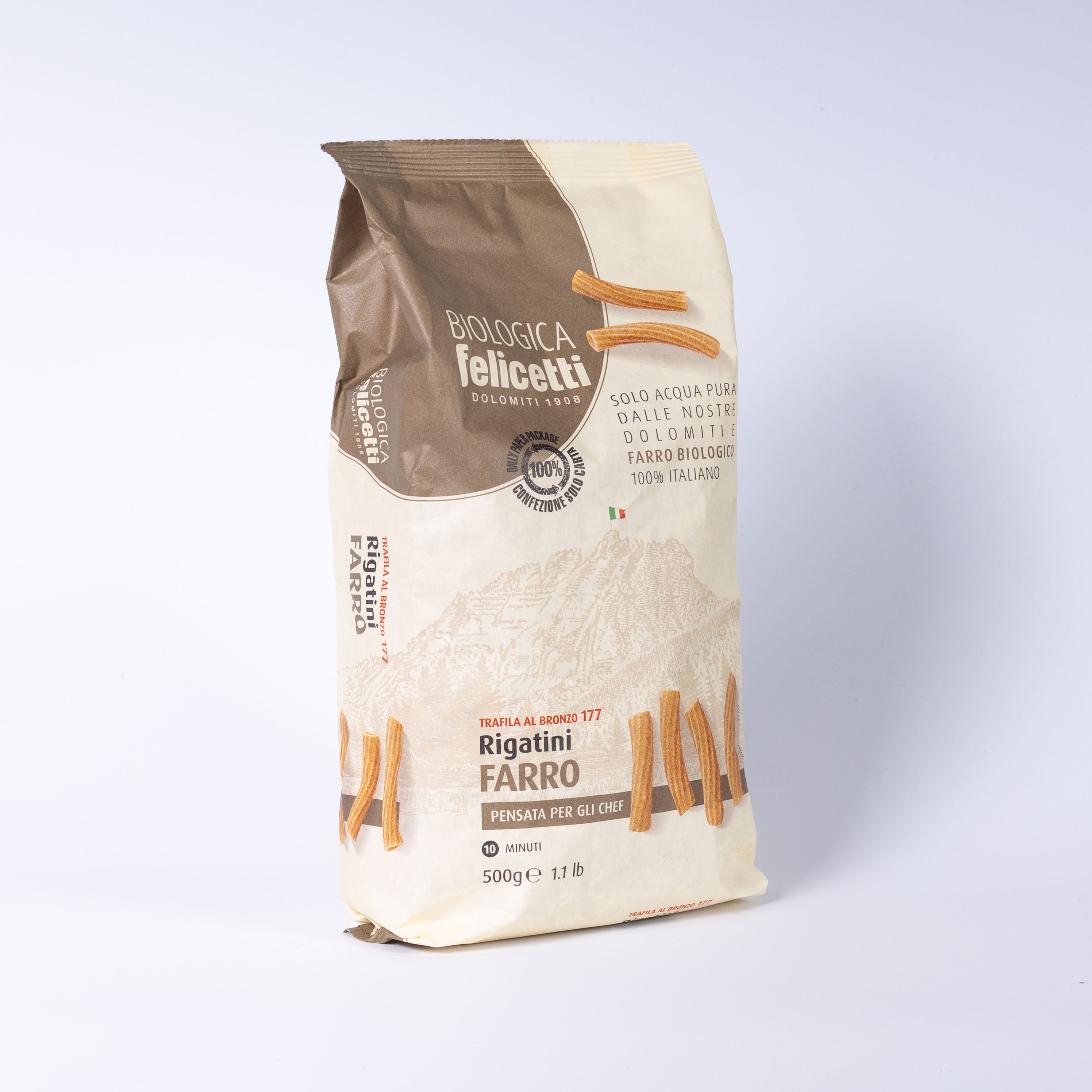 Felicetti Fusilli Pasta N178 Bio Farro