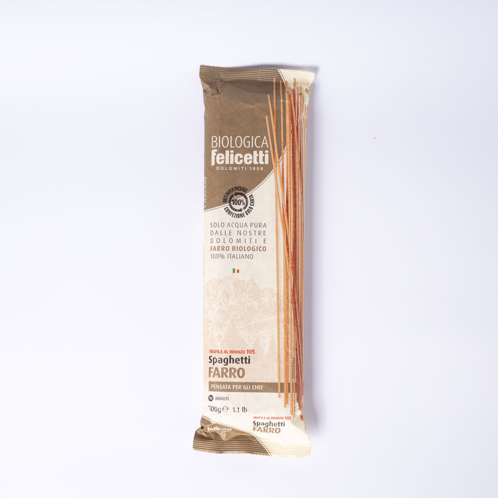 Felicetti Spaghetti N105 Bio Farro