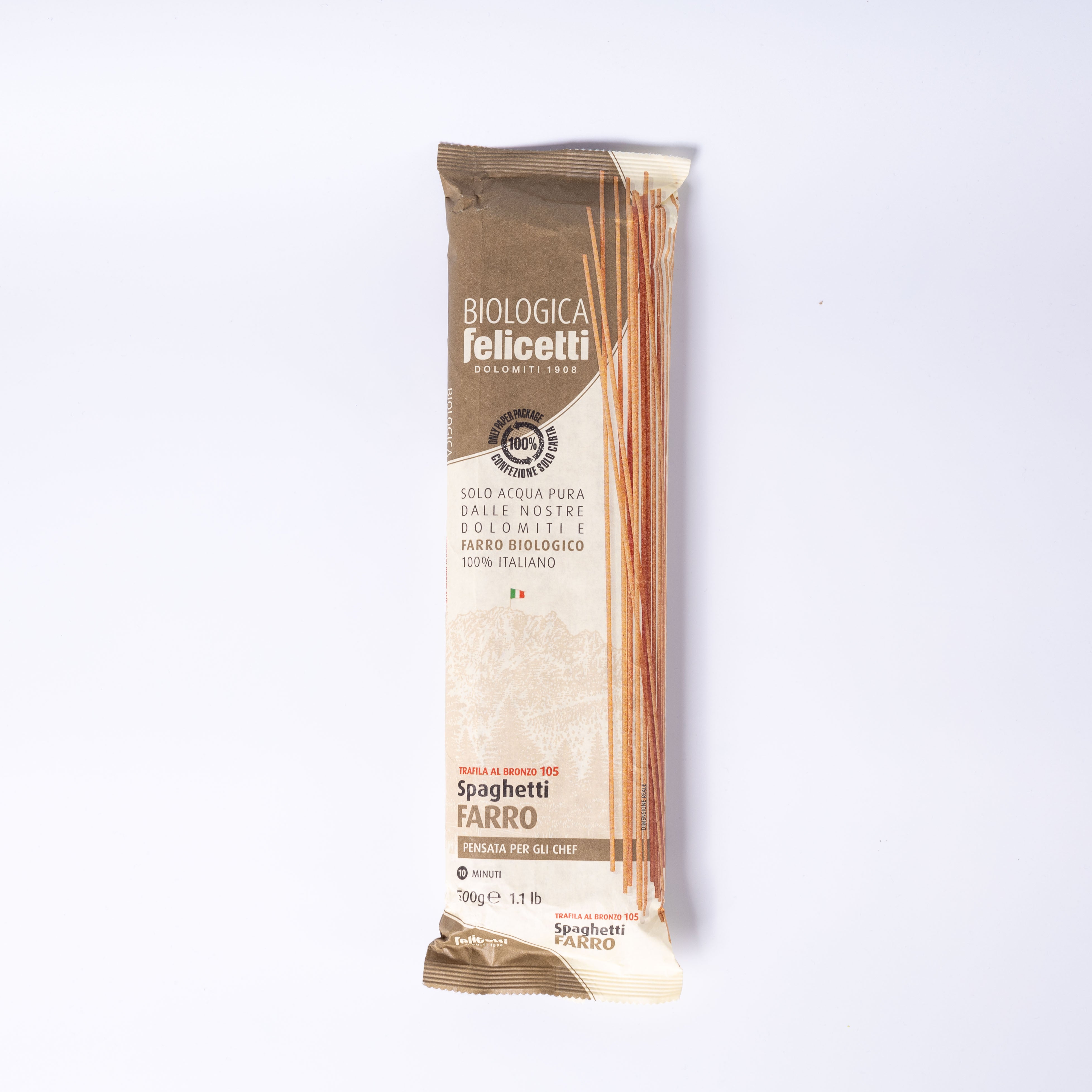 Felicetti Spaghetti N105 Bio Farro