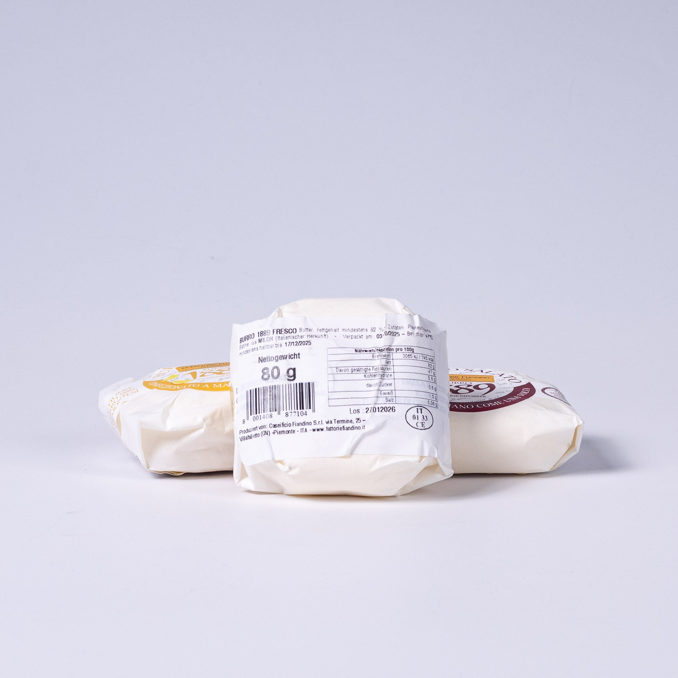 Fiandino 1889 Burro Salato 80g