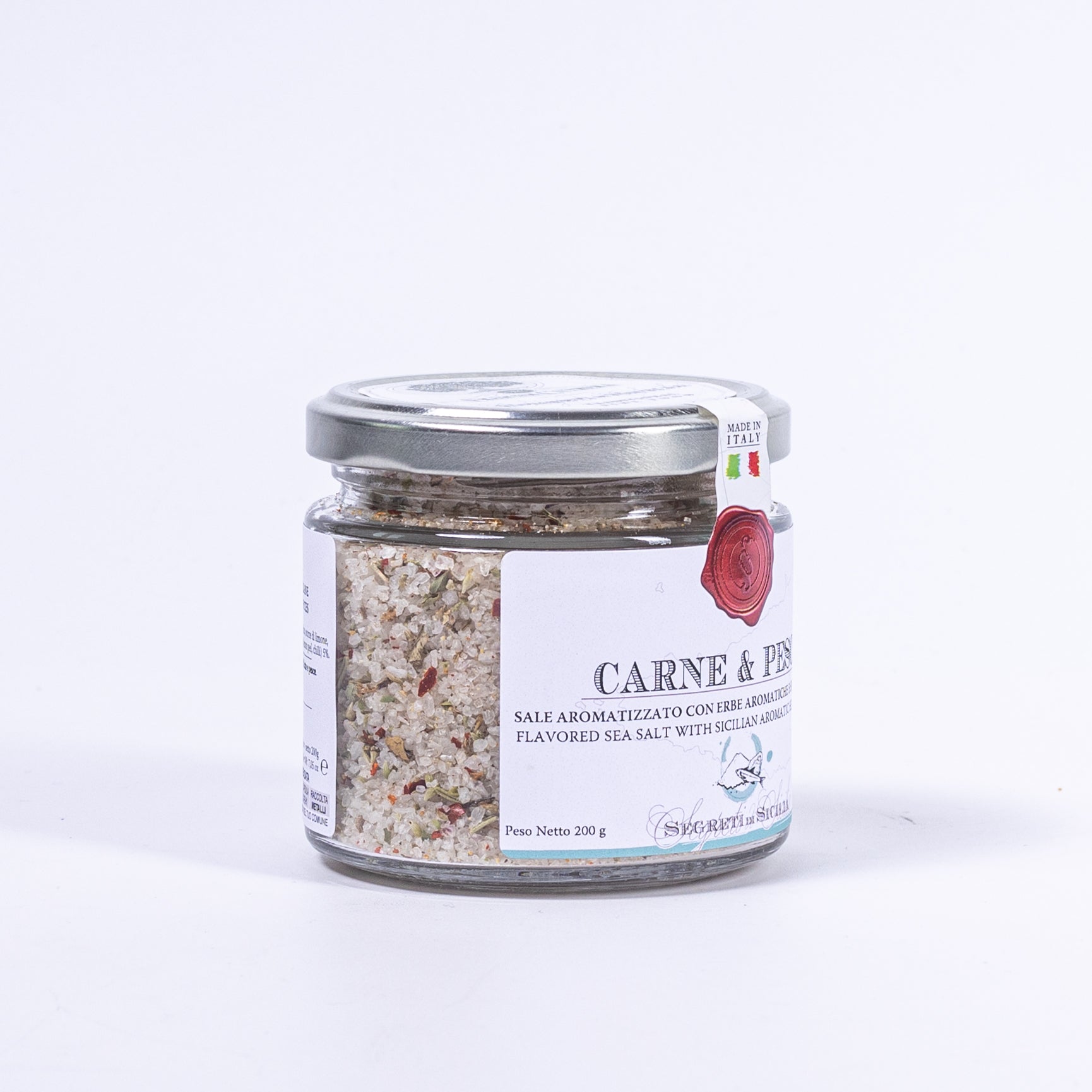 Frantoi Cutrera Sale „Carne & Pesce“ – Meersalz mit Kräutern und Gewürzen