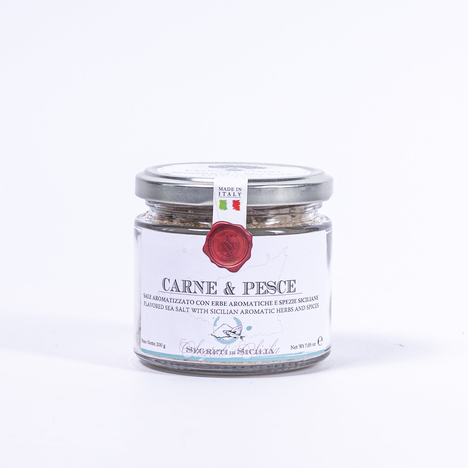 Frantoi Cutrera Sale „Carne & Pesce“ – Meersalz mit Kräutern und Gewürzen