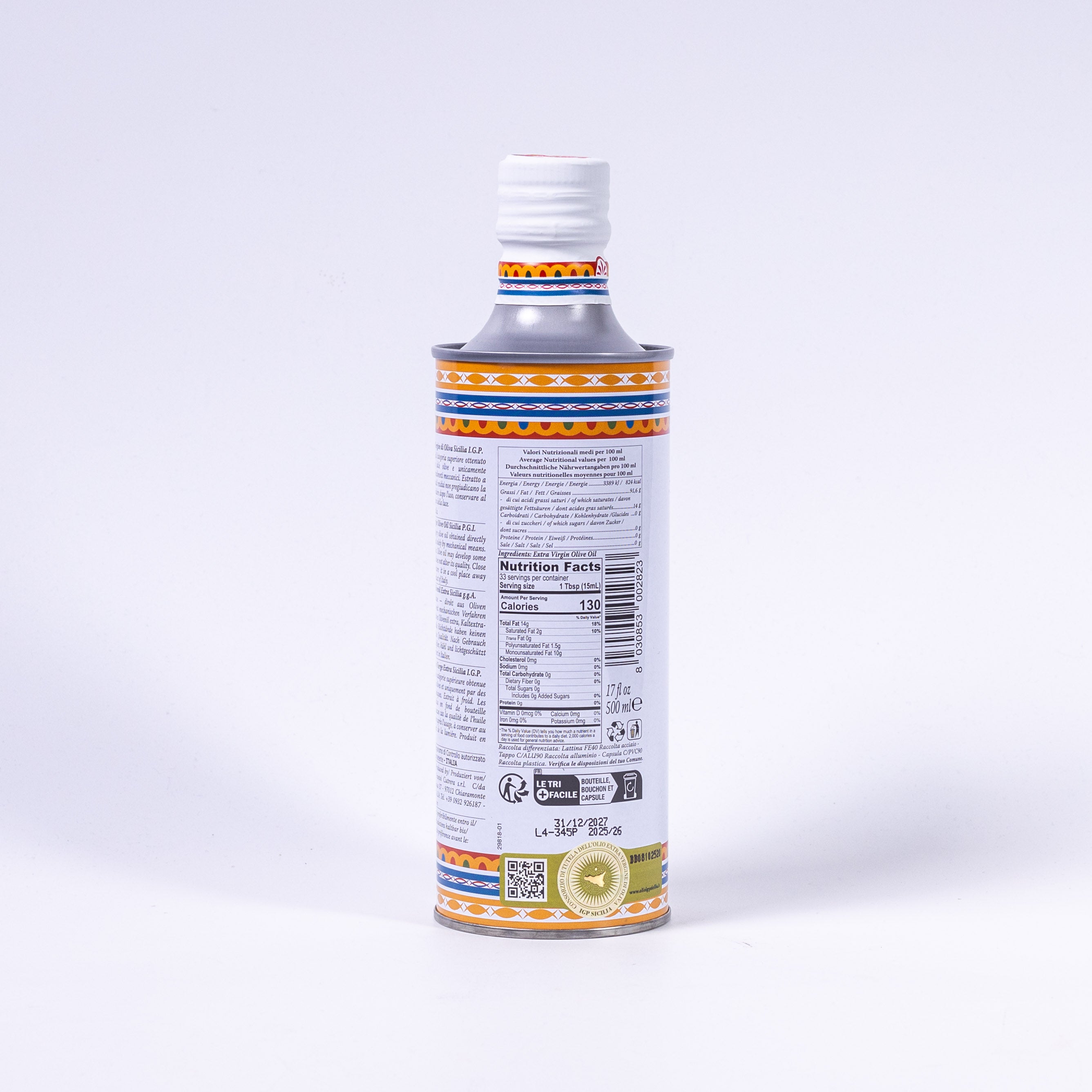 Frantoi Cutrera Sicilia IGP Olivenöl 0,5L