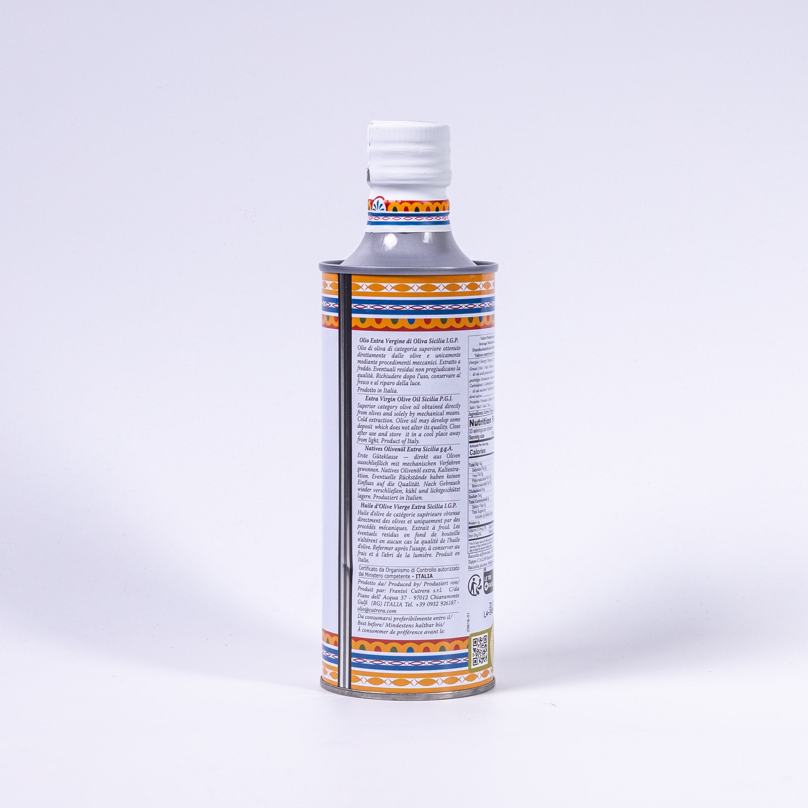 Frantoi Cutrera Sicilia IGP Olivenöl 0,5L
