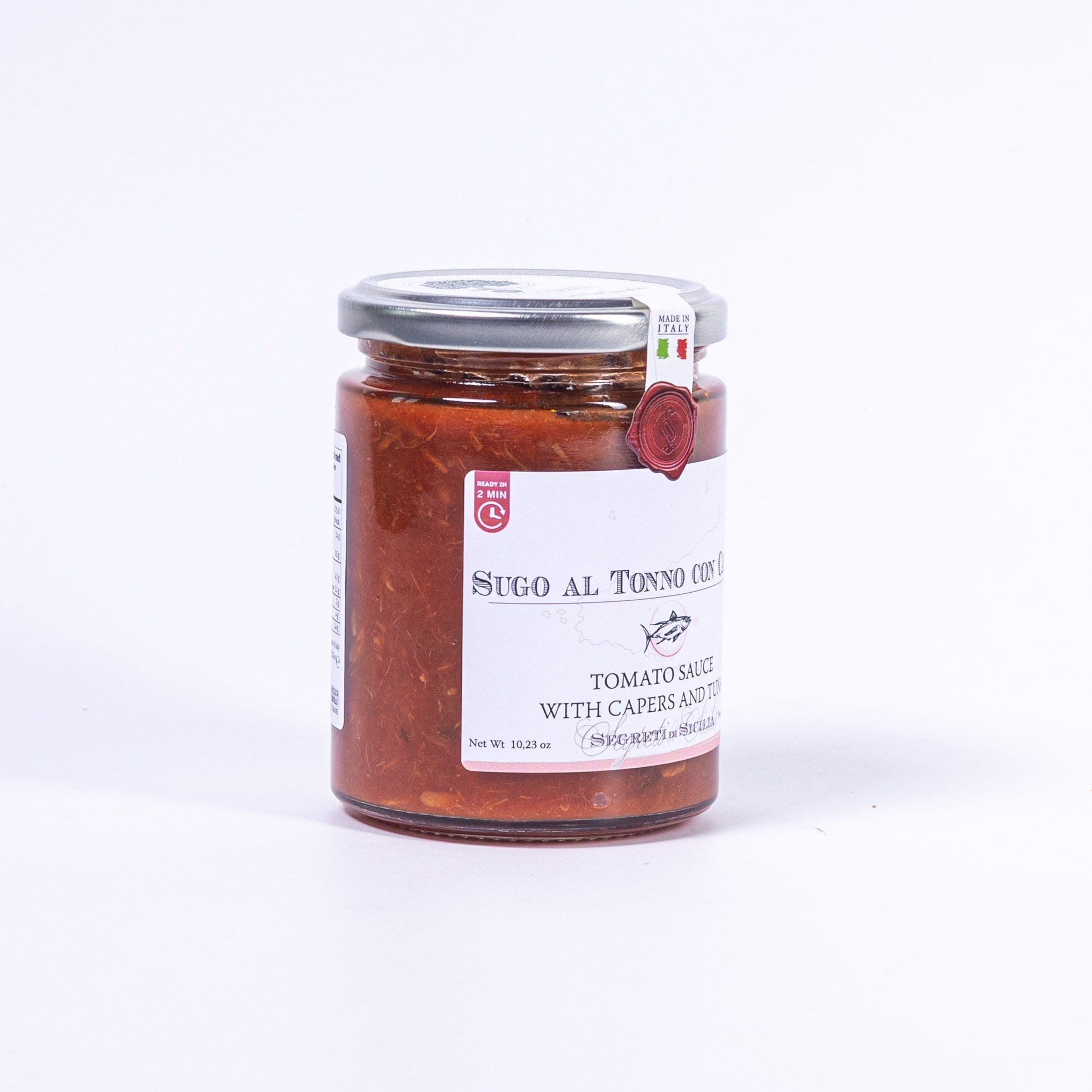 Frantoi Cutrera Sugo al Tonno con Capperi