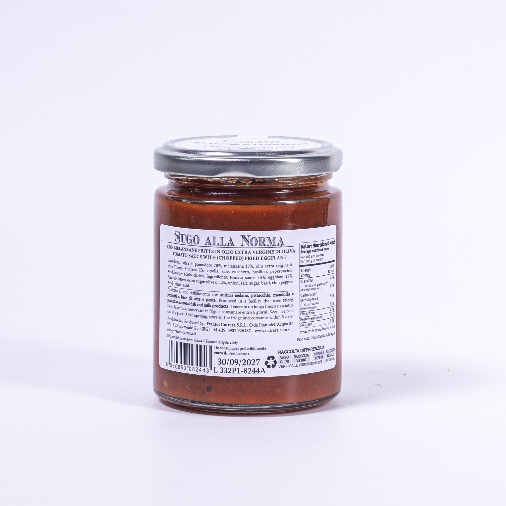 Frantoi Cutrera Sugo alla Norma