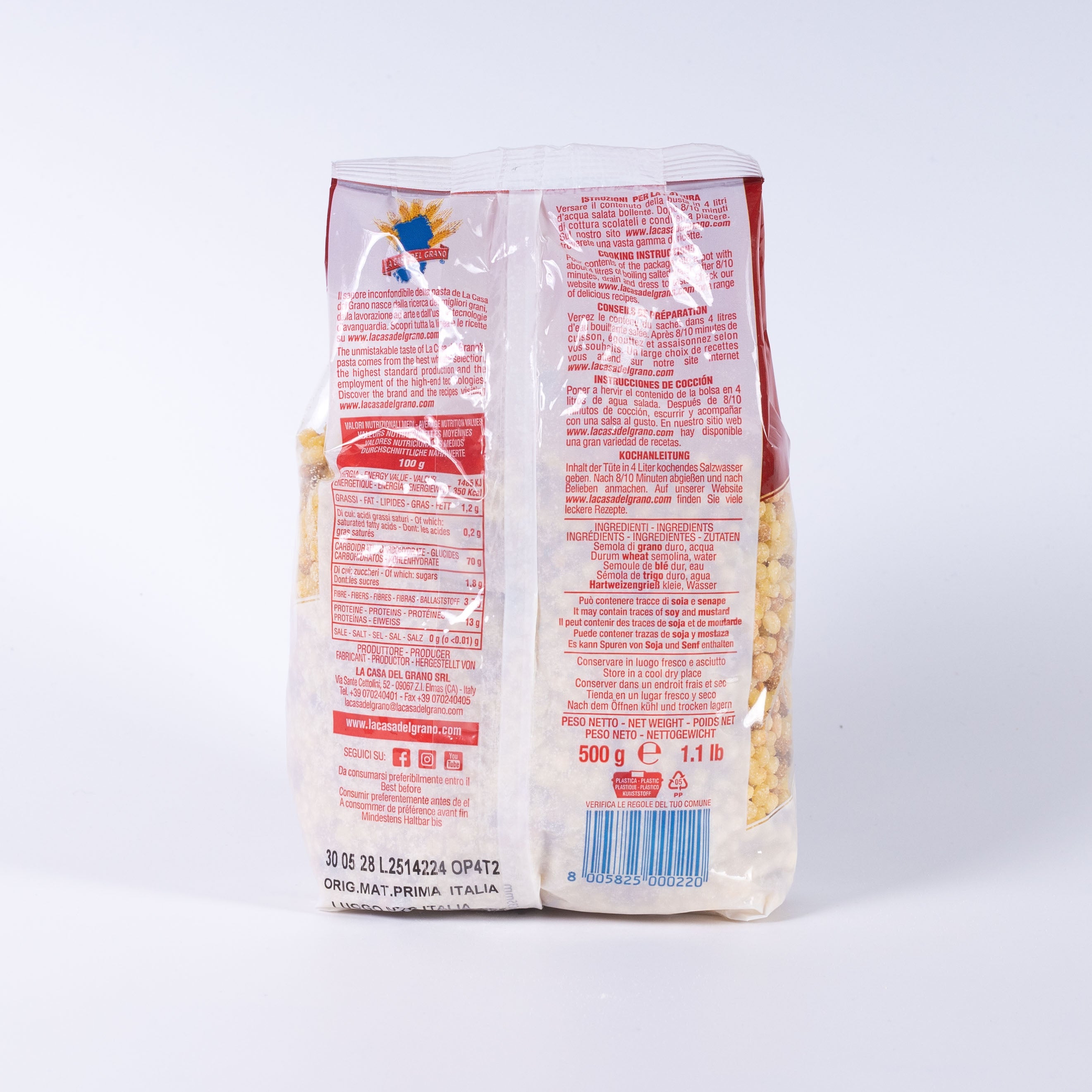La Casa del Grano Fregola Pasta