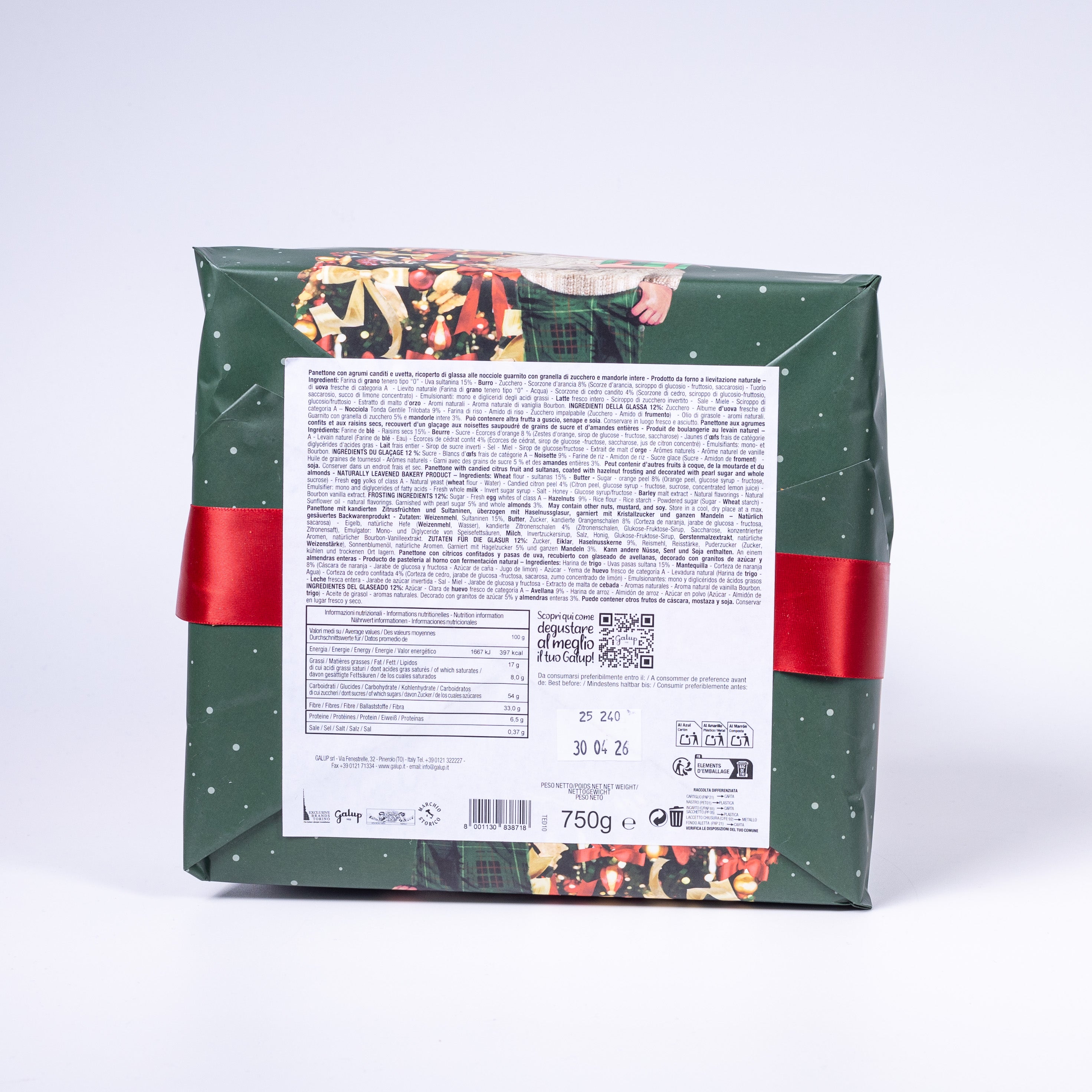 Galup Panettone Tradizionale