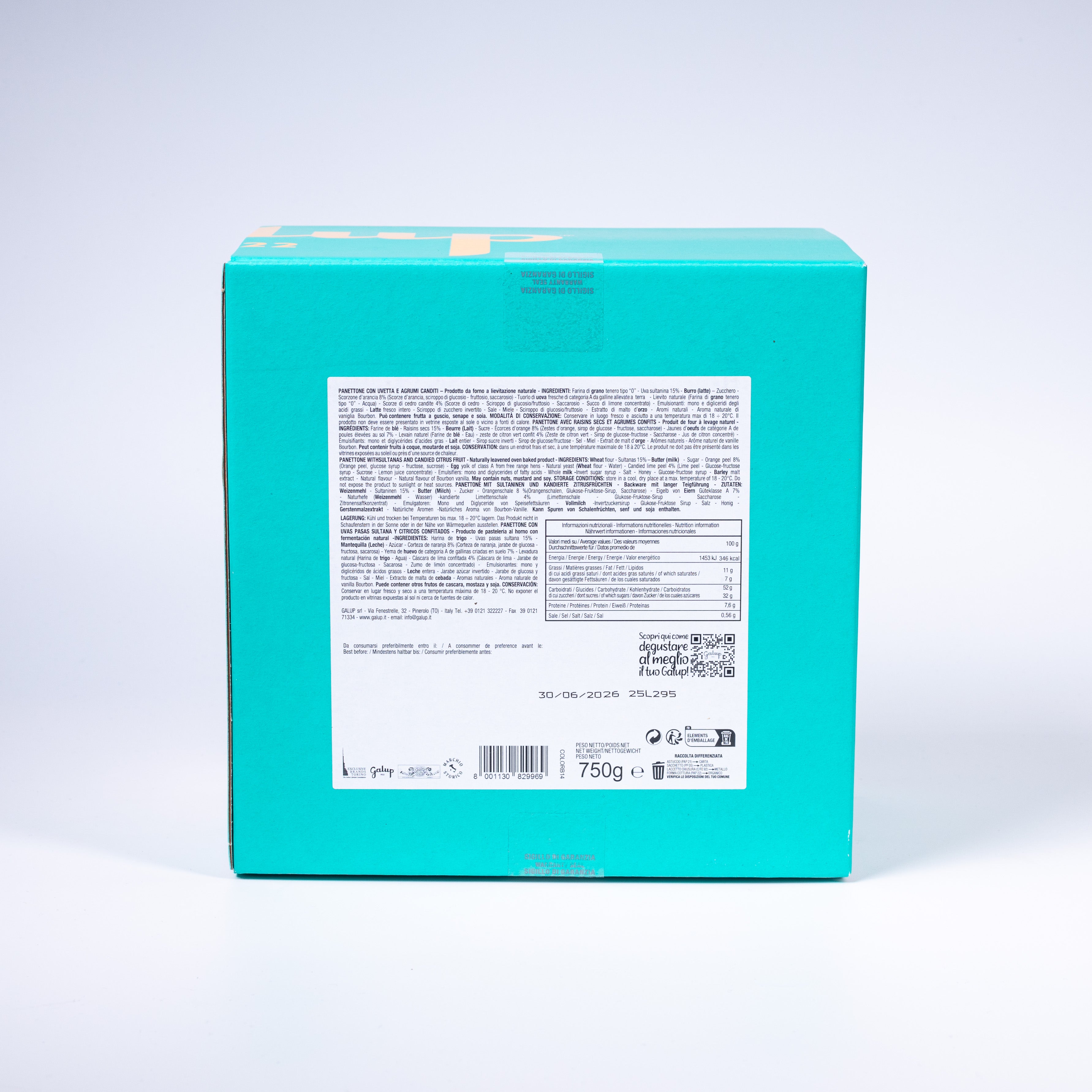 Galup Panettone Milano