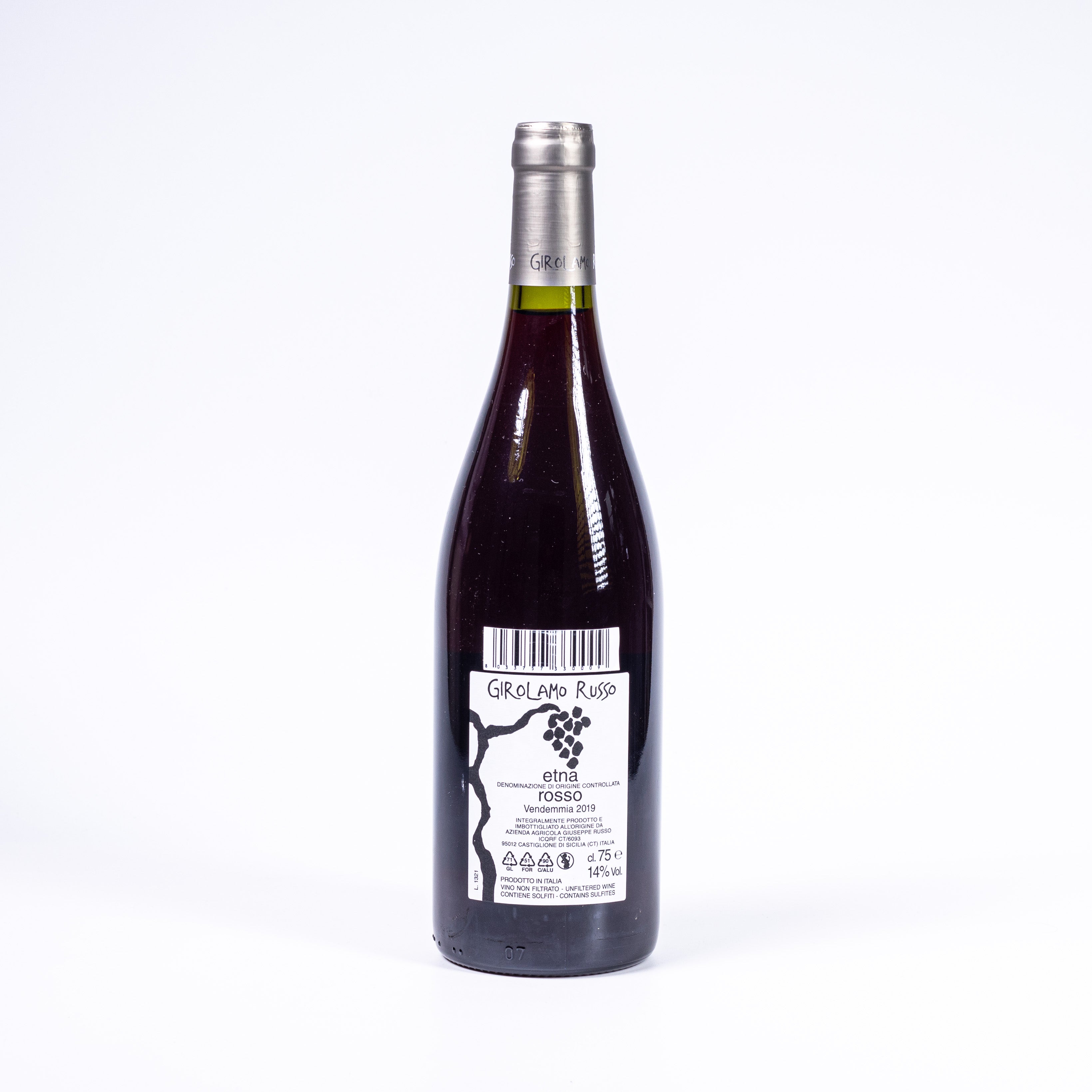 Girolamo Russo a Rina Etna Rosso DOC