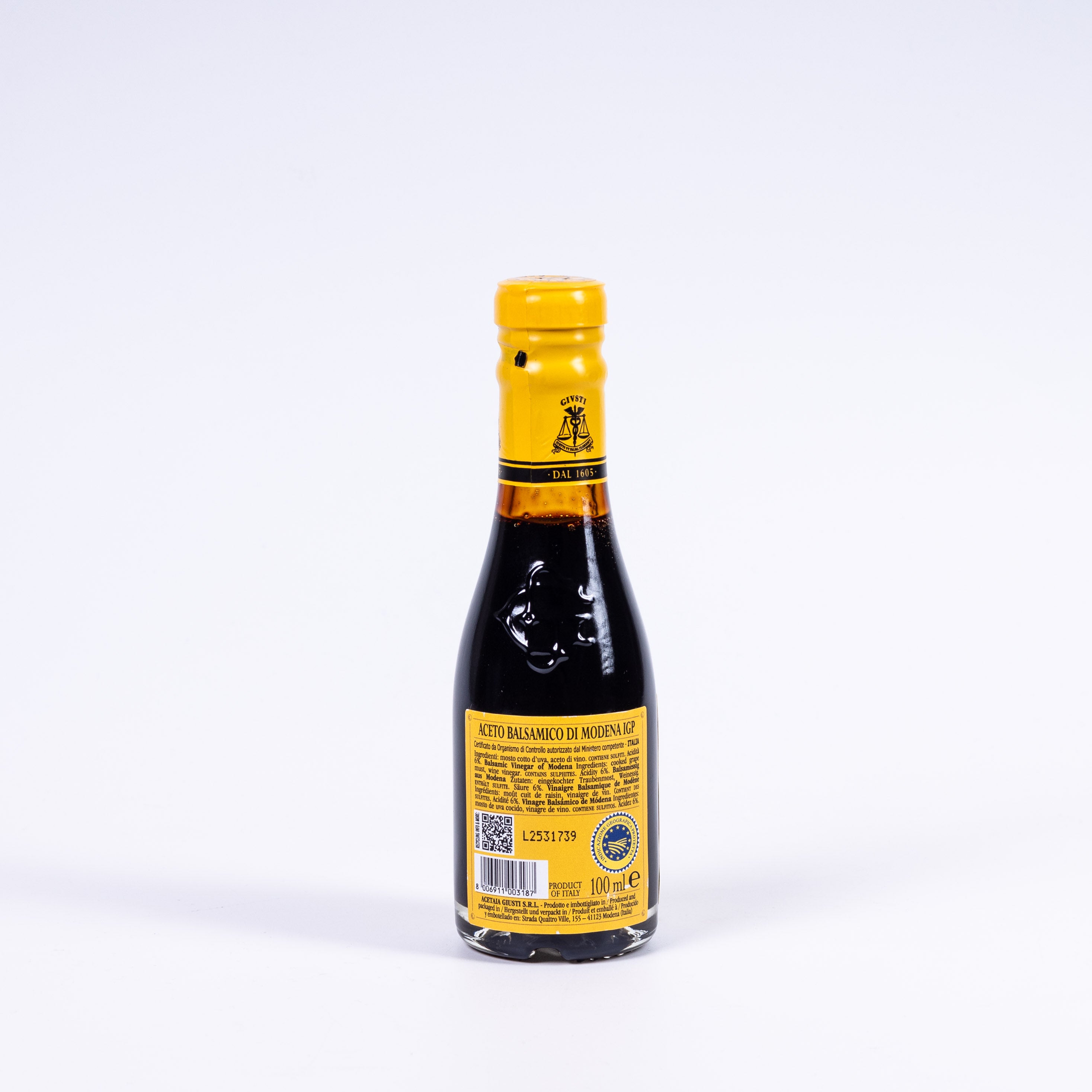 Giusti Aceto Balsamico di Modena IGP 4 Gold Medaillen 100ml