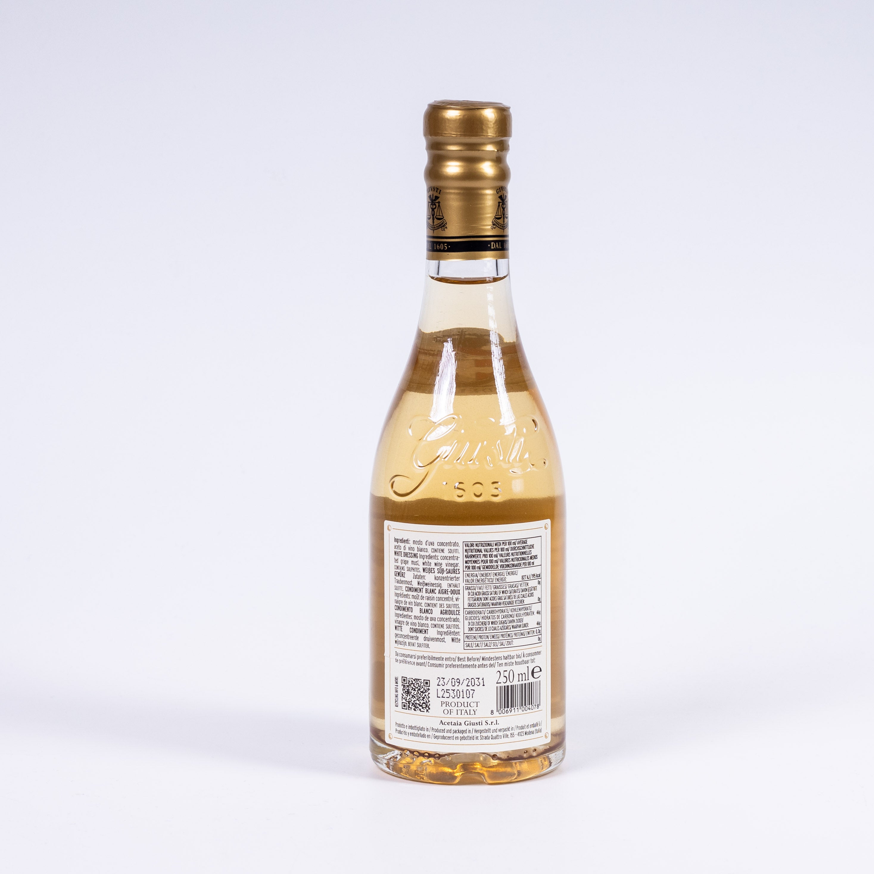 Giusti Condimento Agrodolce Bianco (weißer Balsamico)