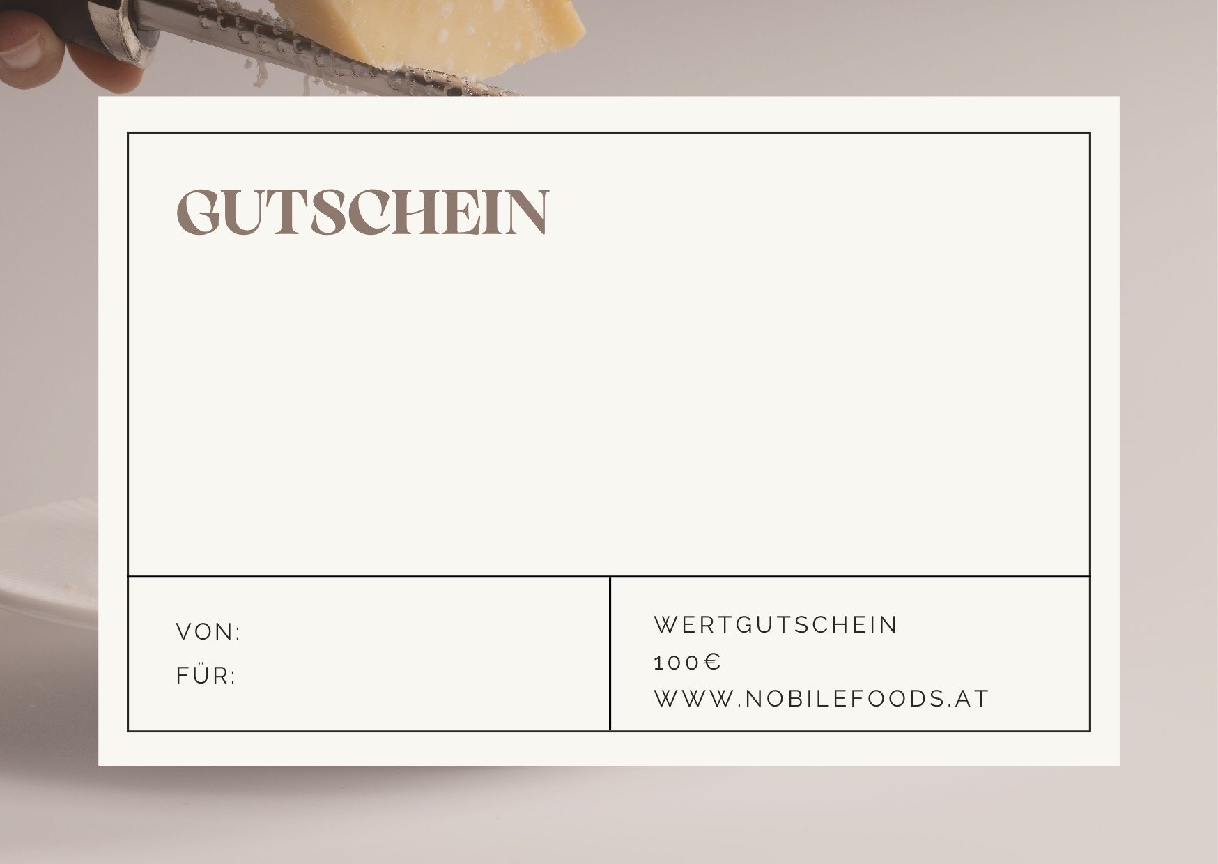 Wertgutschein Classico