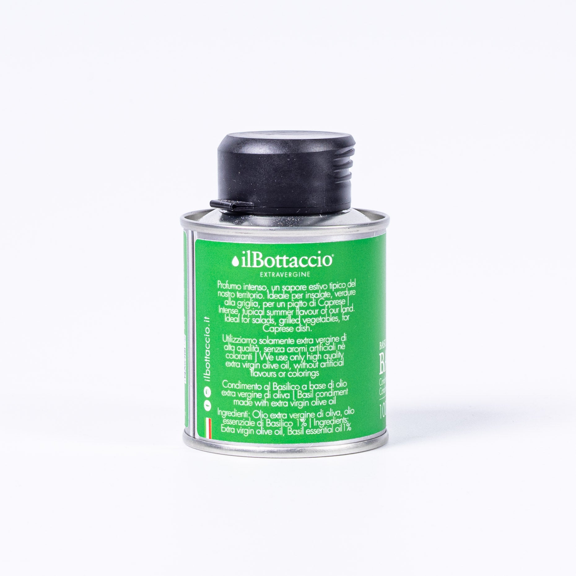 Il Bottaccio Olio Basilico 0,1L