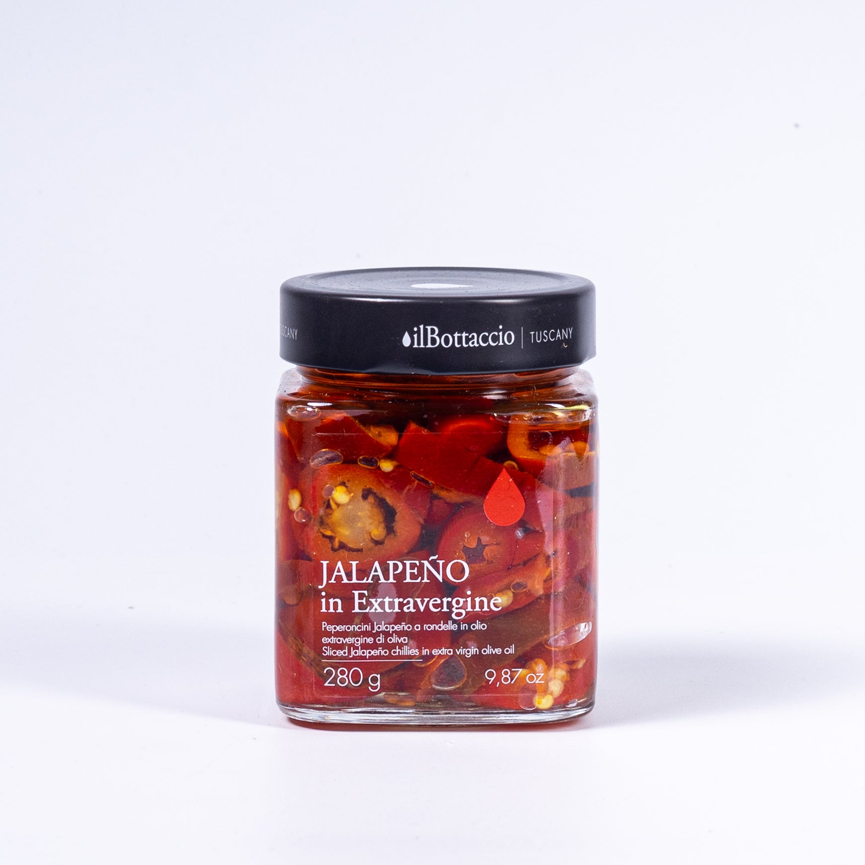 Il Bottaccio Jalapeno in extravergine Olivenöl
