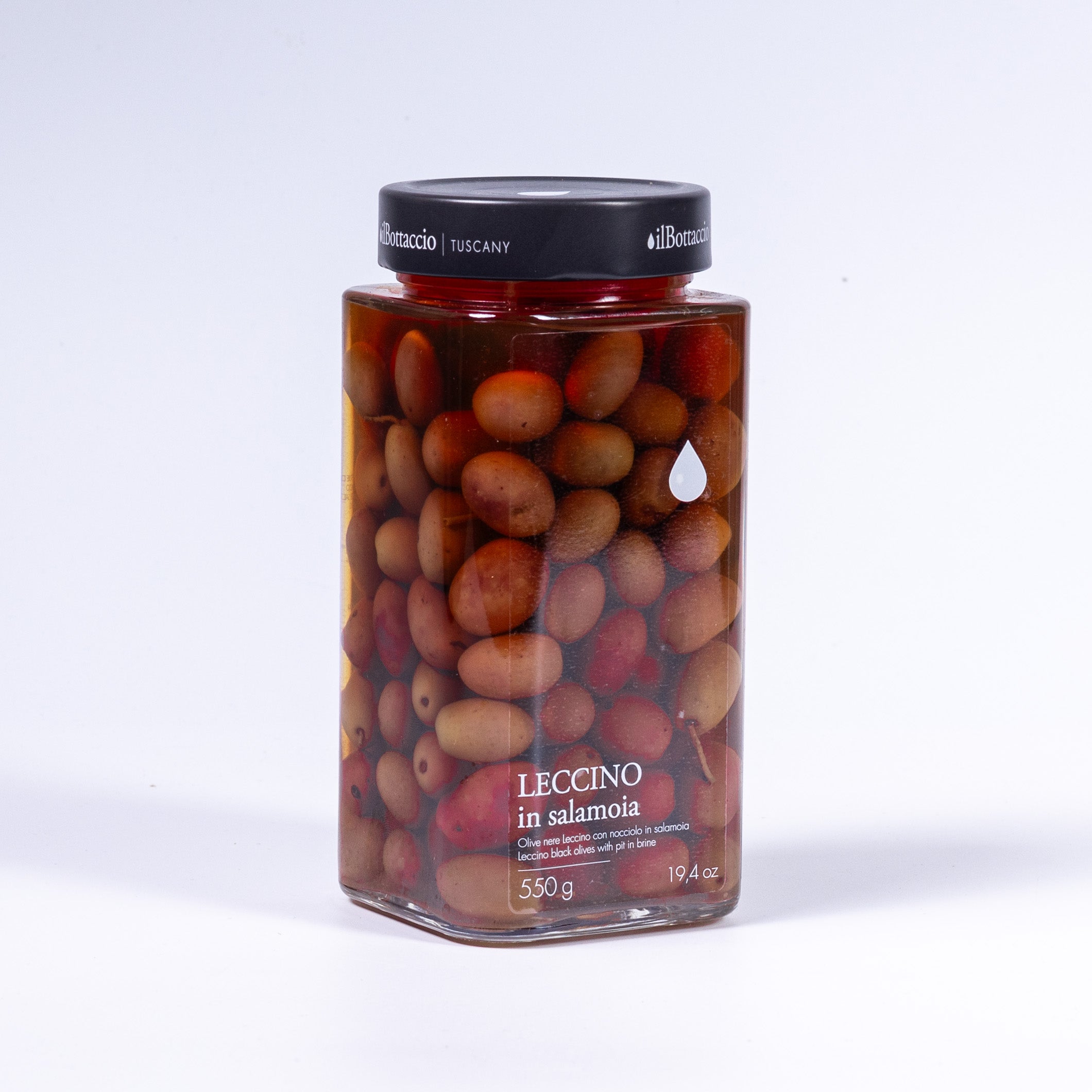 Il Bottaccio Leccino Olive 550g
