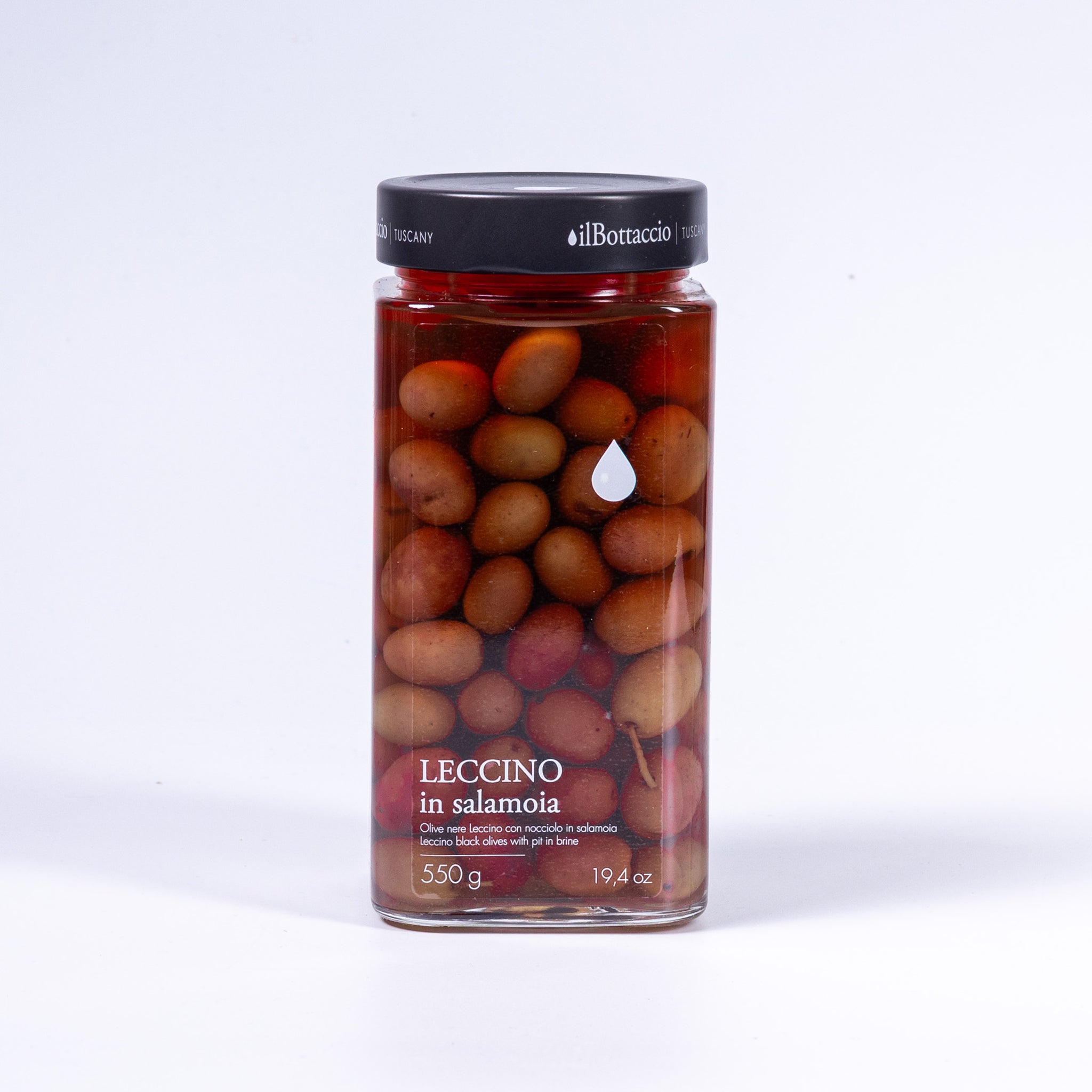 Il Bottaccio Leccino Olive 550g