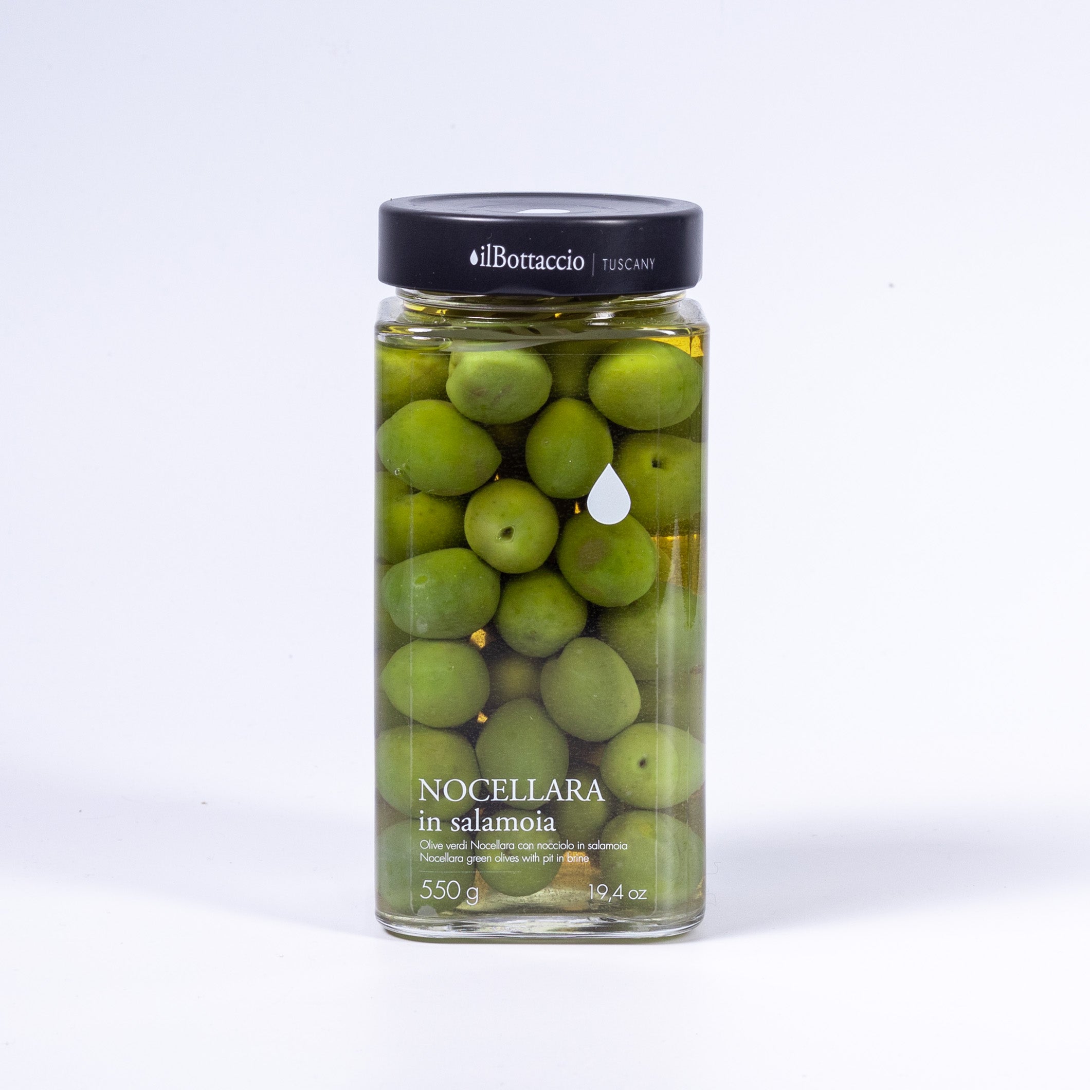 Il Bottaccio Noccelara Oliven 550g