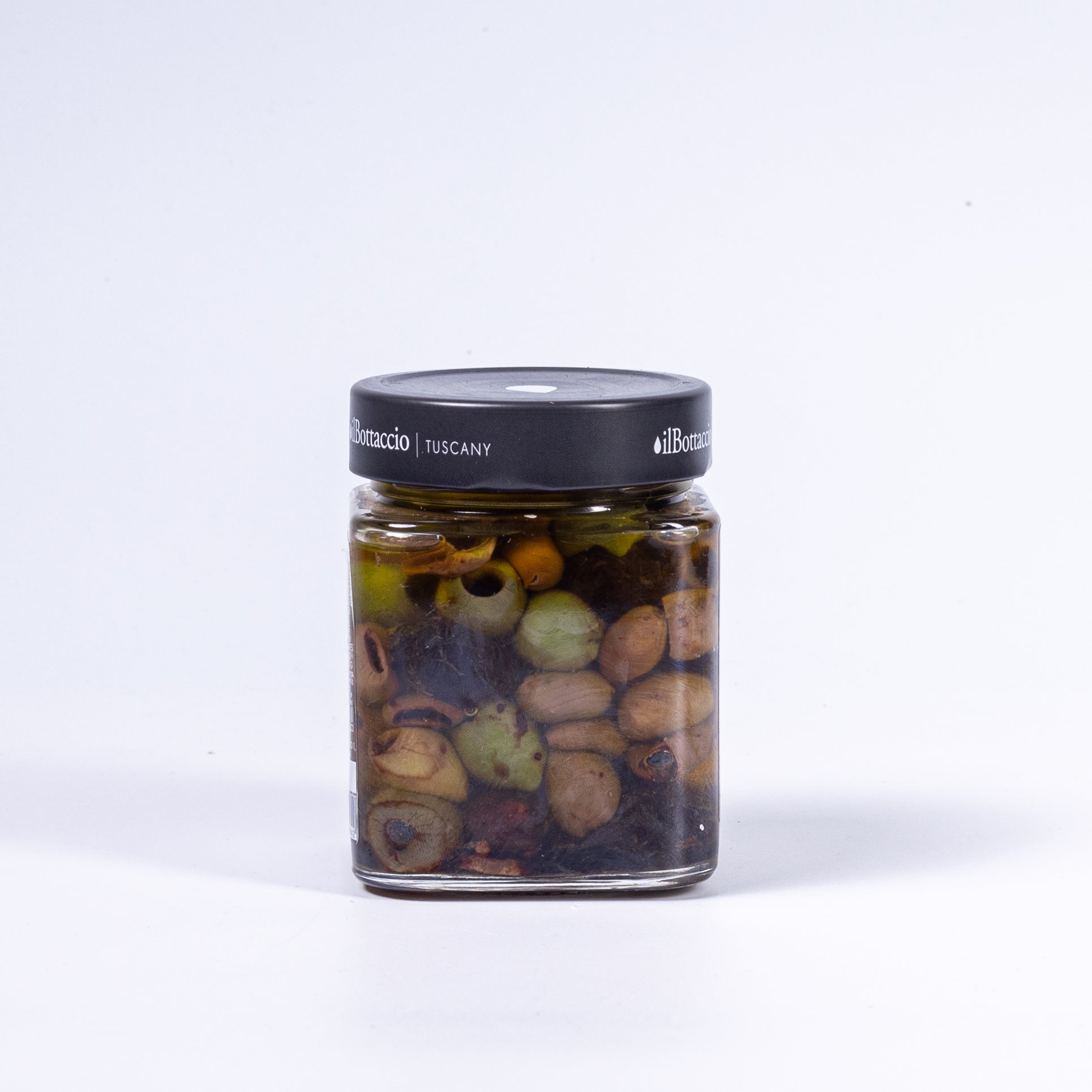 Il Bottaccio in extravergine Olivenöl eingelegte Oliven