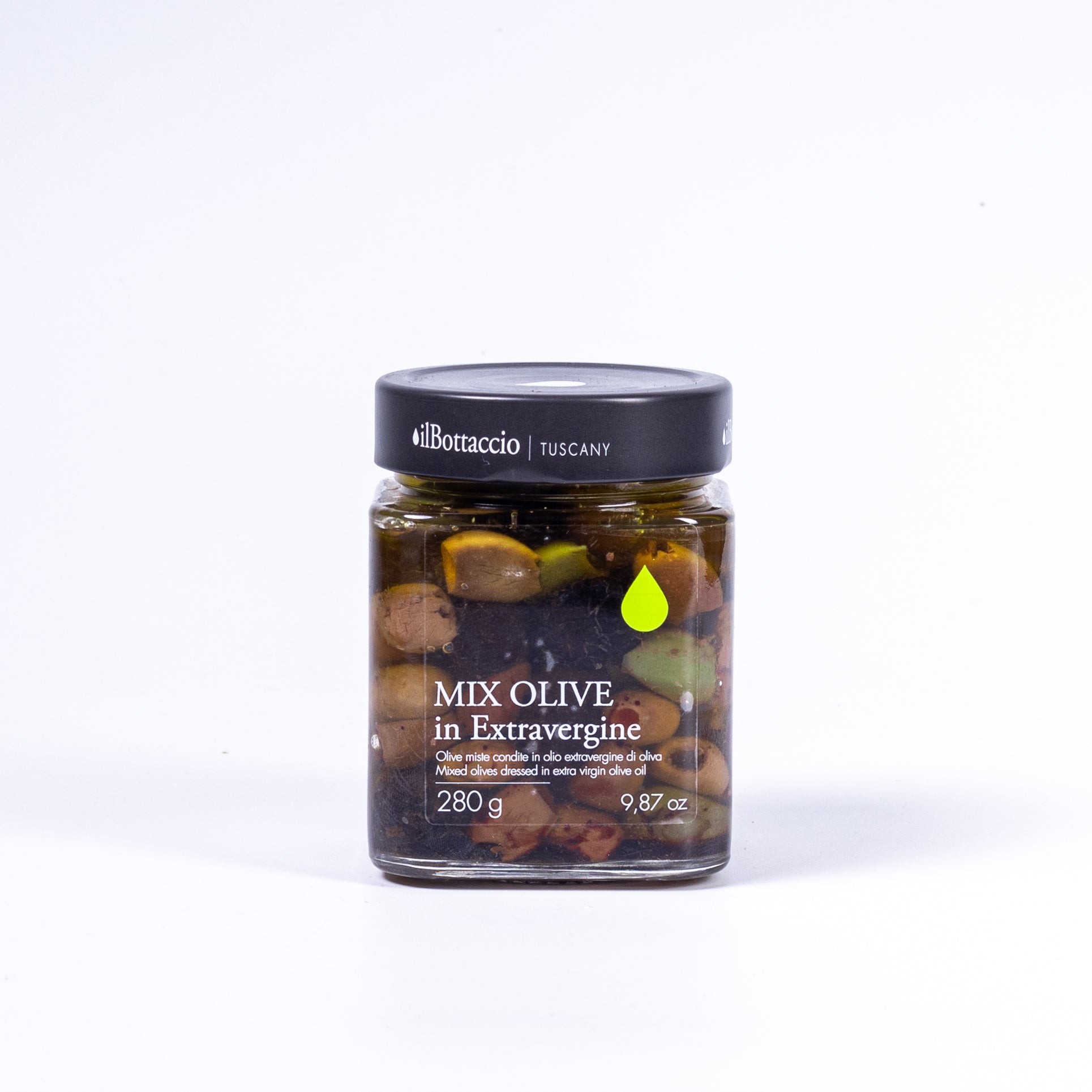 Il Bottaccio in extravergine Olivenöl eingelegte Oliven