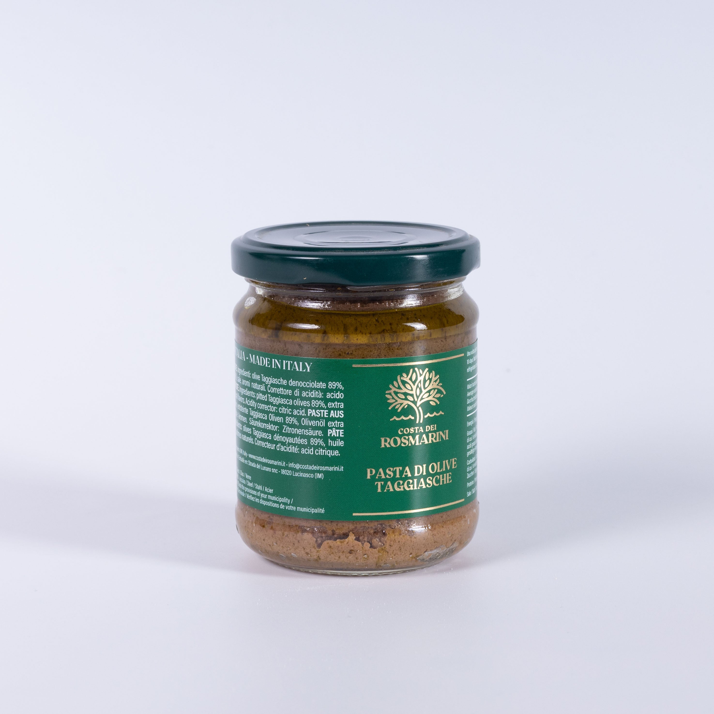 Il Rosmarino Taggiasche Oliven Paste