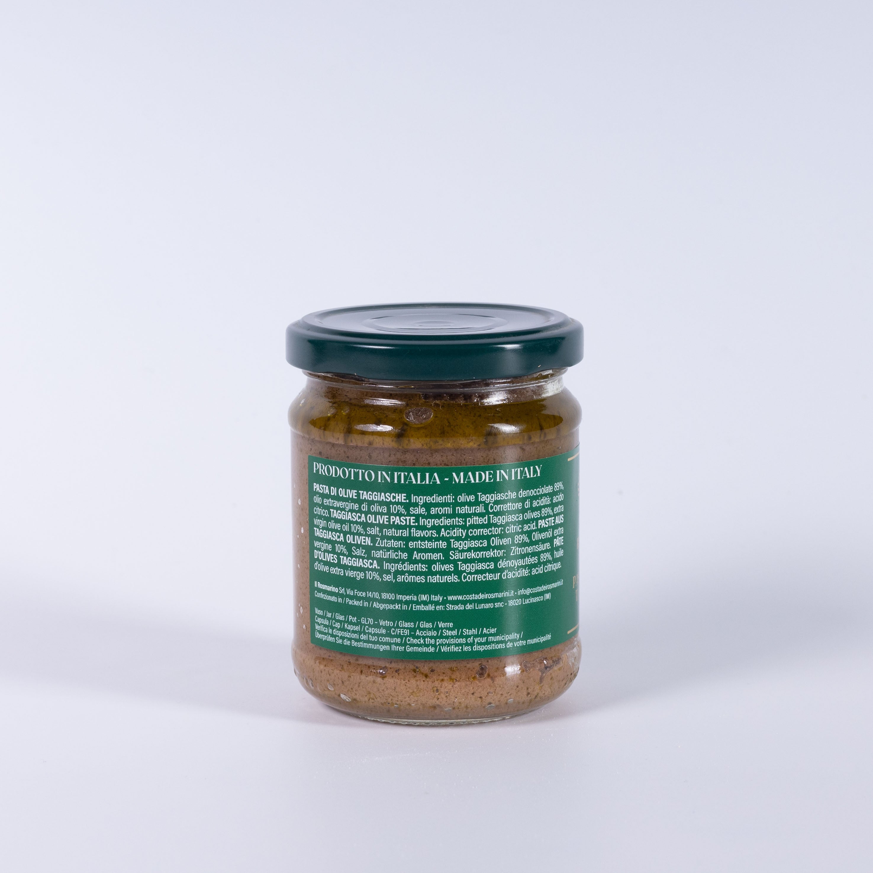 Il Rosmarino Taggiasche Oliven Paste