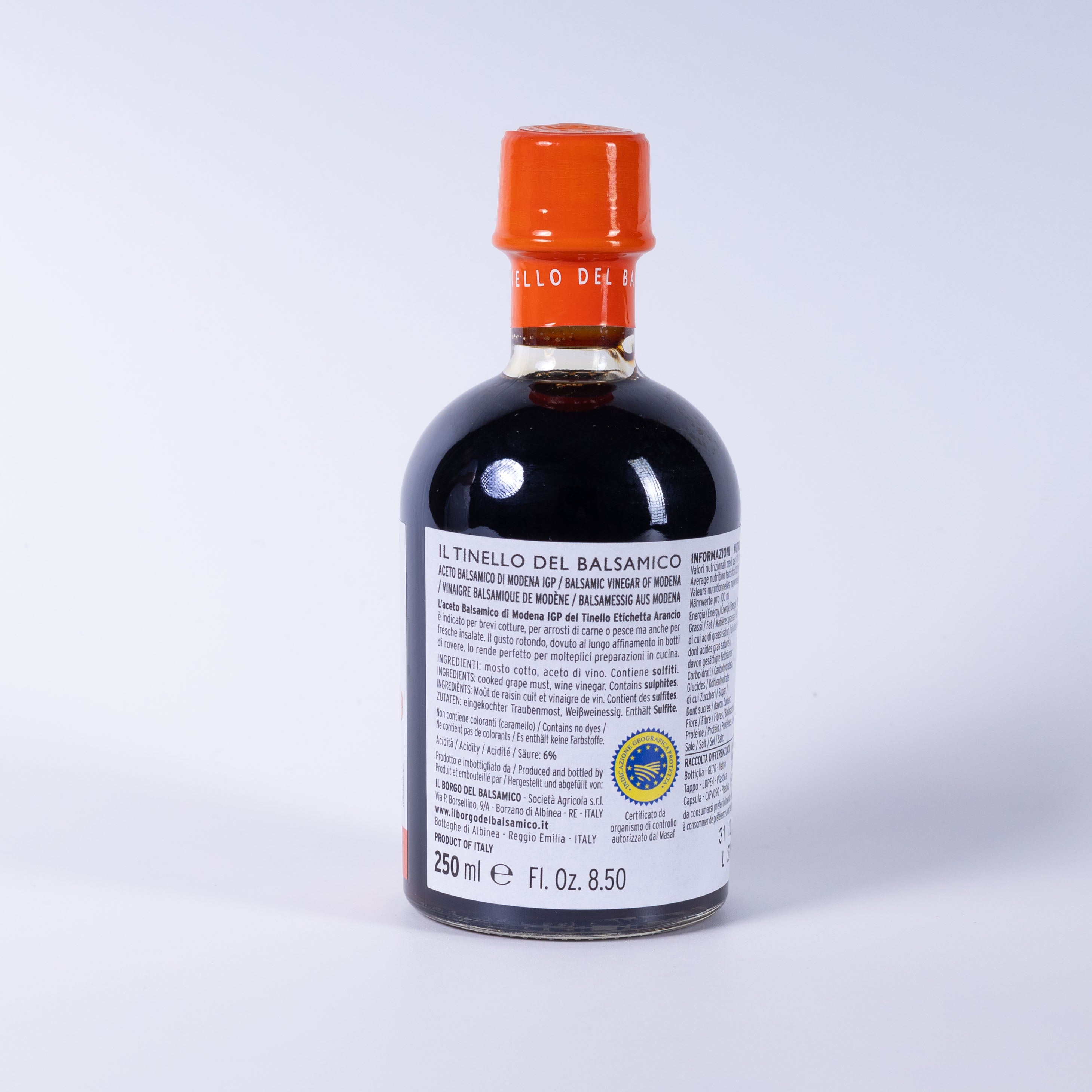 Il Tinello Aceto Balsamico di Modena IGP "Arancio"