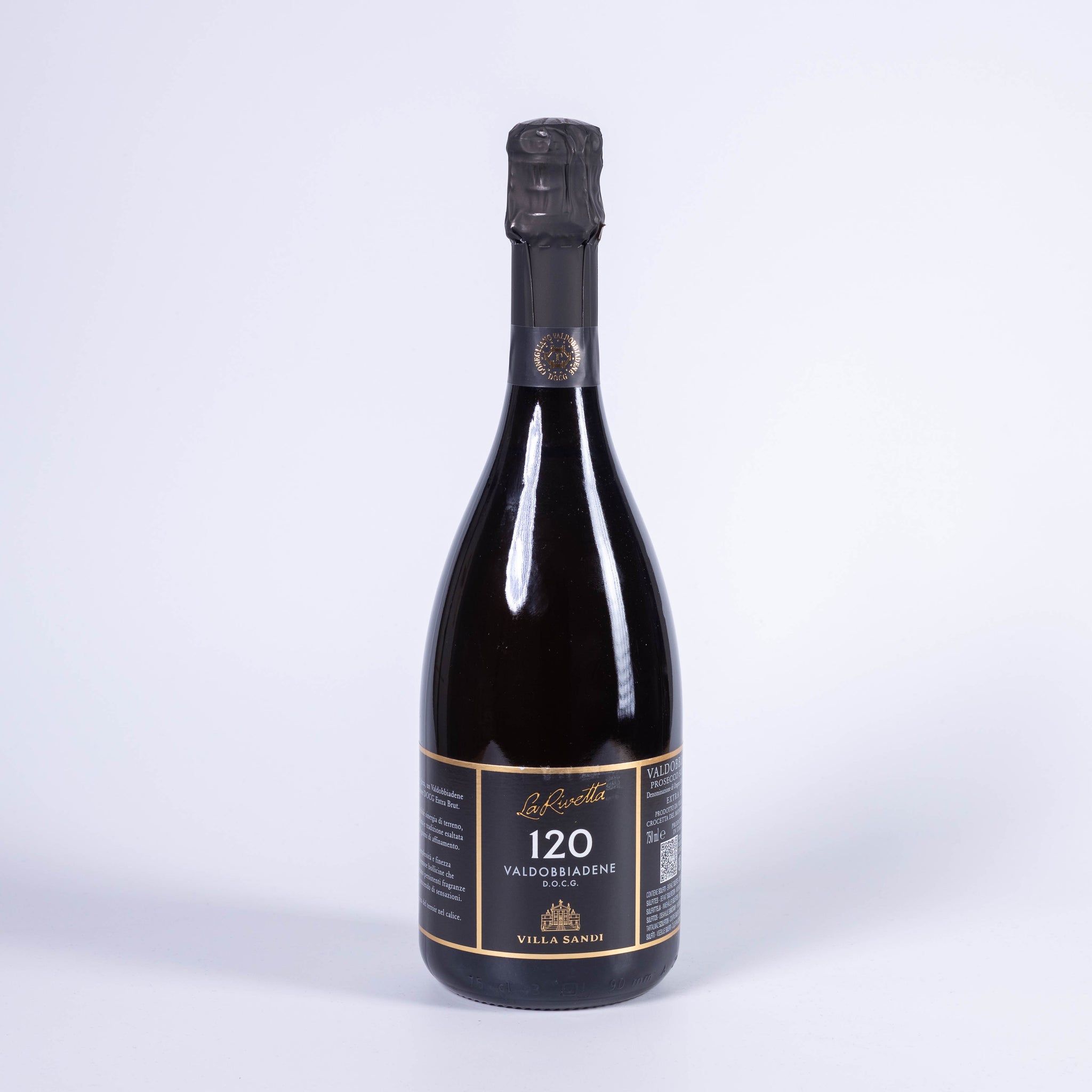 La Rivetta 120 Valdobiaddene Prosecco Superiore Extra Brut DOCG