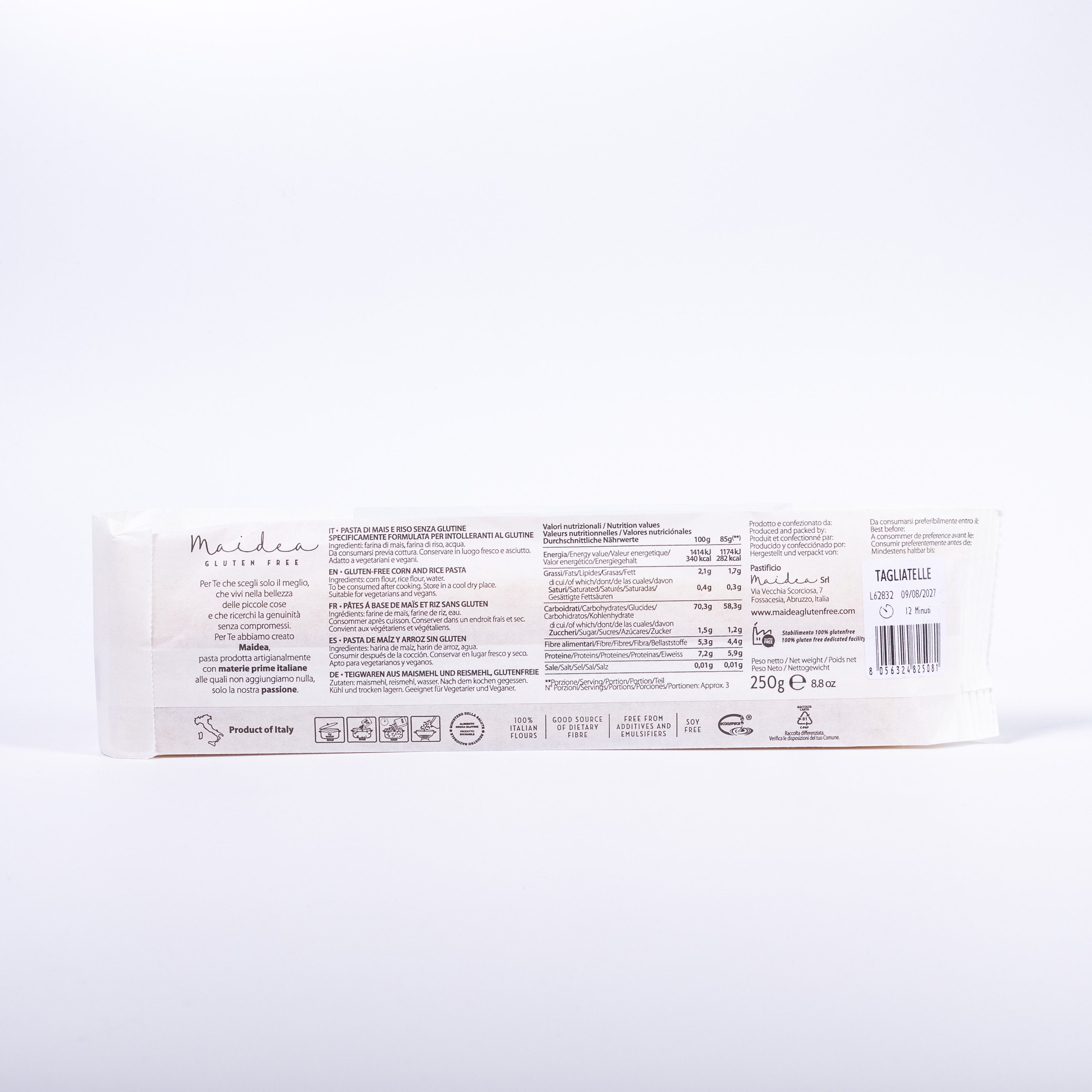 Maidea Glutenfreie Pasta - Tagliatelle