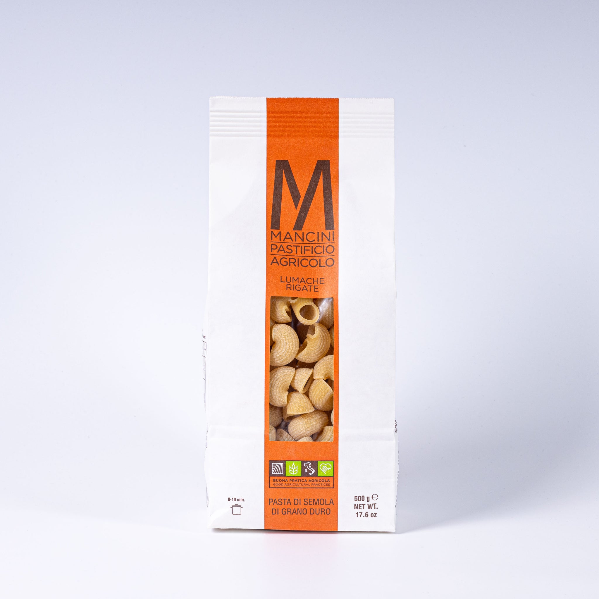 Mancini Lumache Rigate Pasta Linea Classico