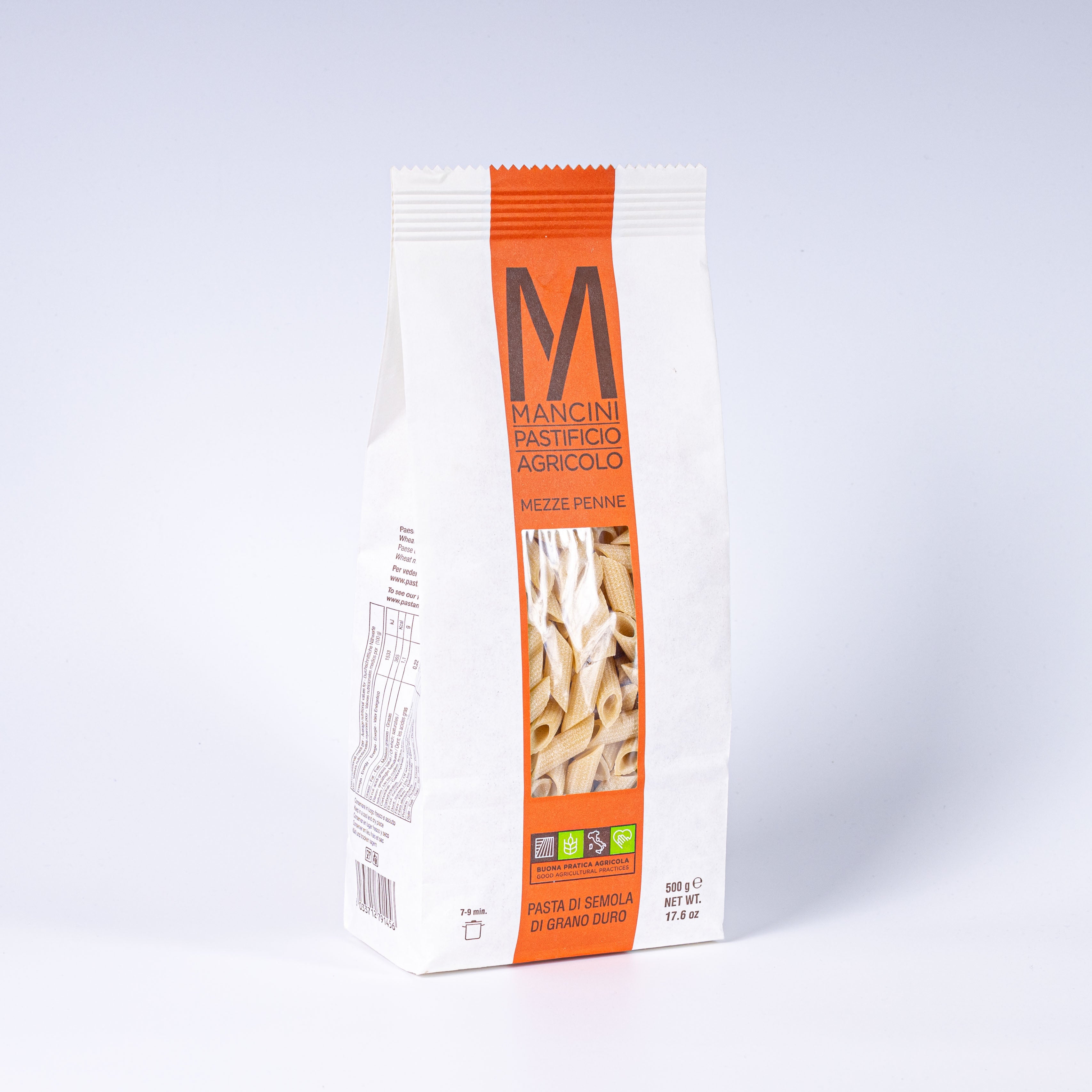 Mancini Mezze Penne Pasta Linea Classico