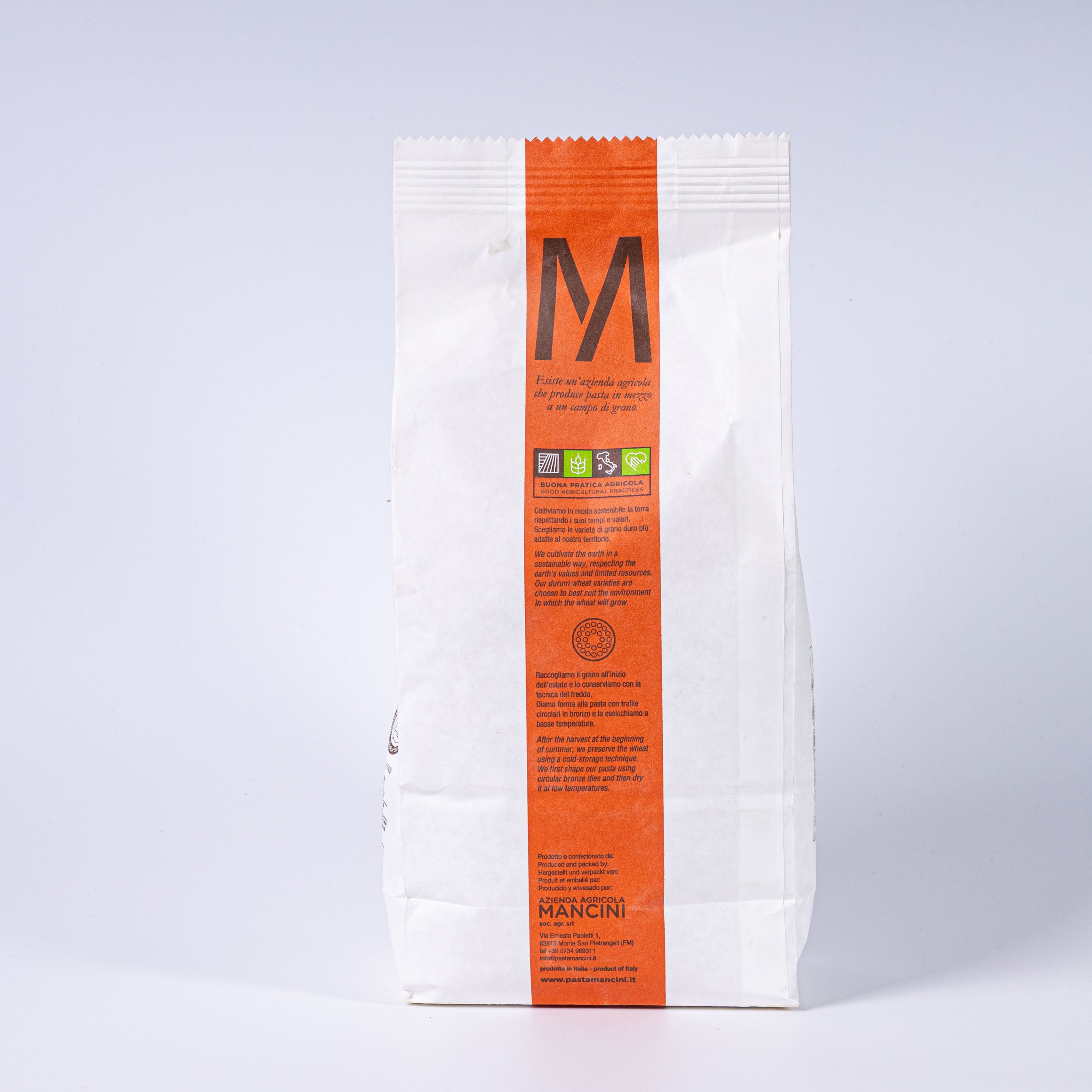 Mancini Mezzi Paccheri Pasta Linea Classico