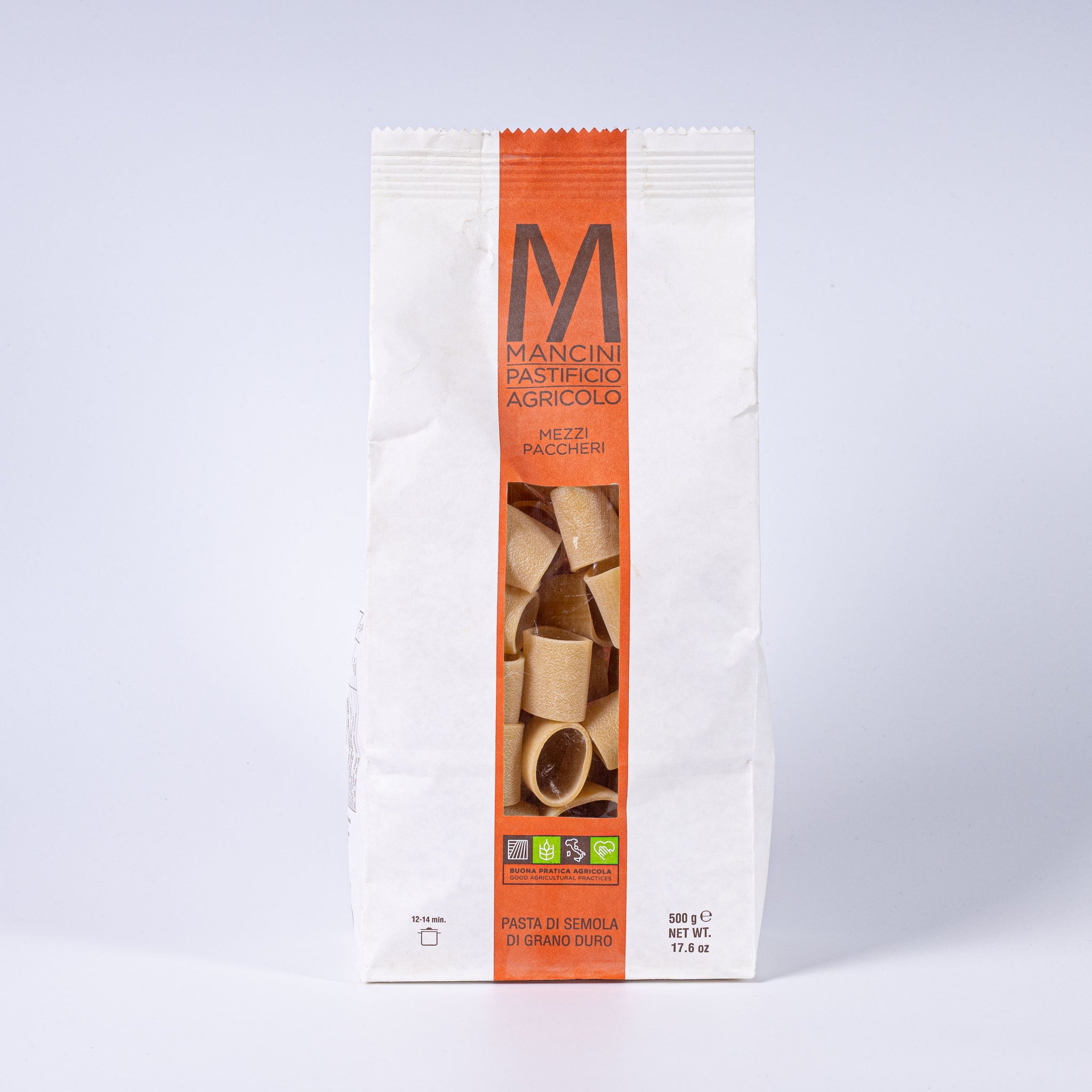 Mancini Mezzi Paccheri Pasta Linea Classico