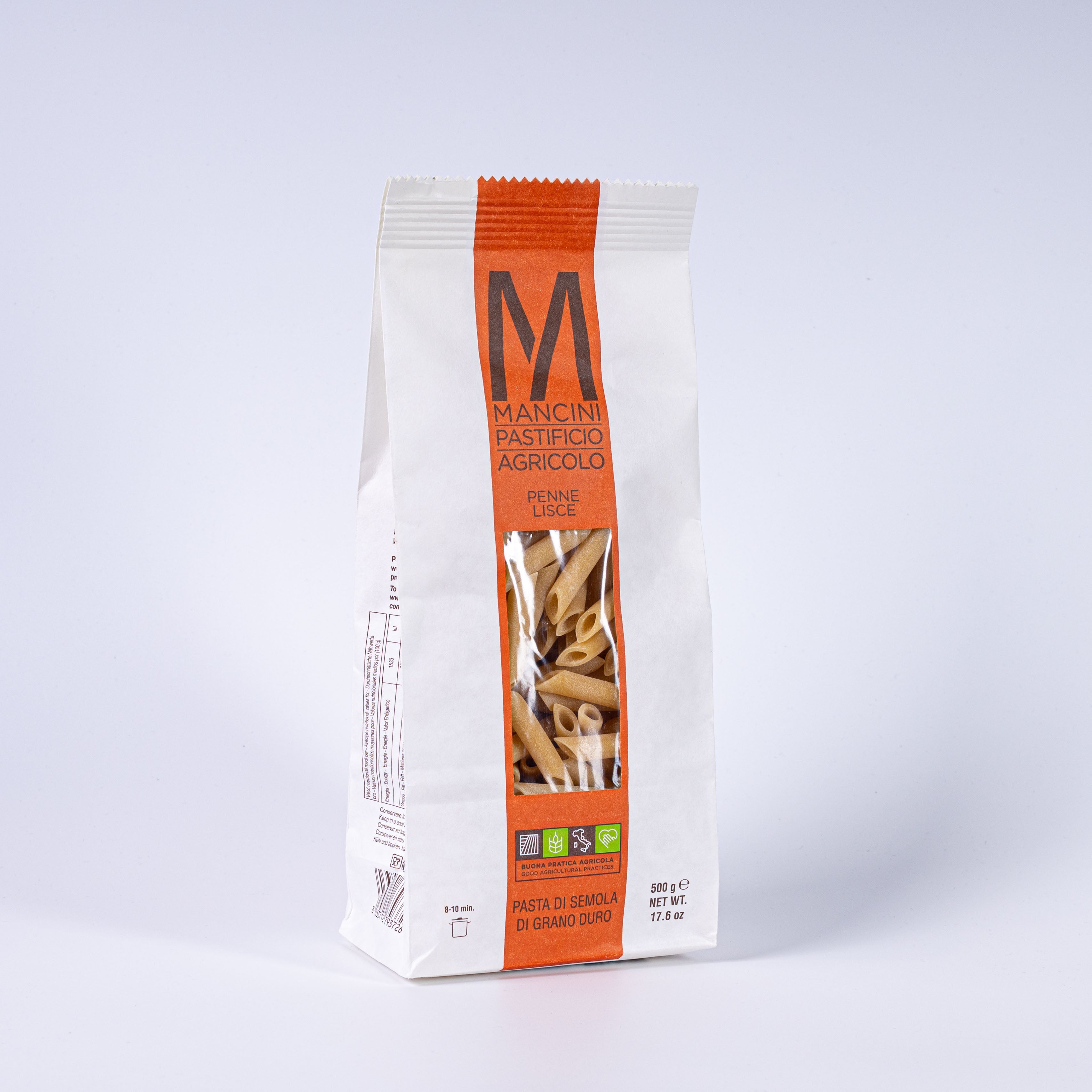 Mancini Penne Lisce Pasta Linea Classico