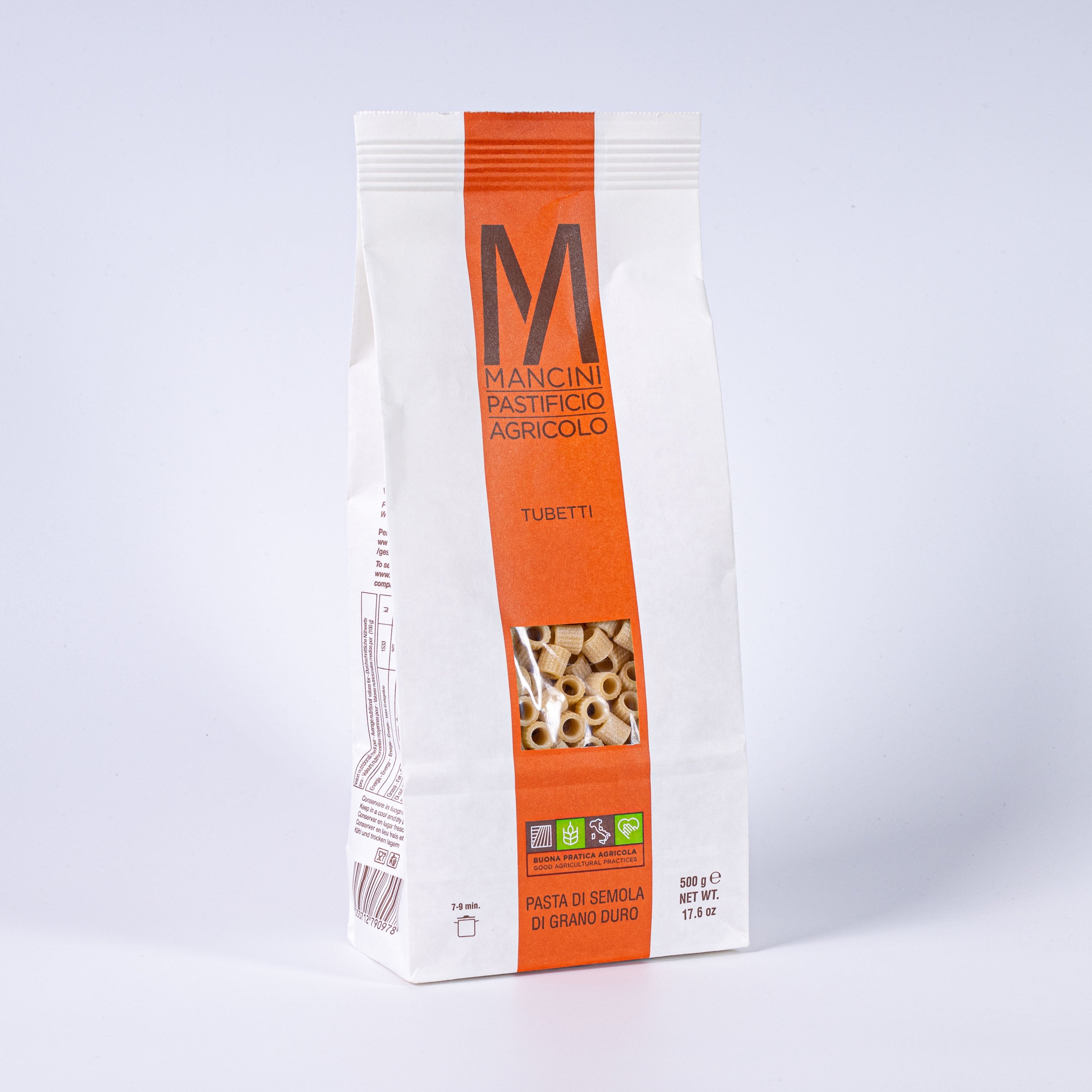 Mancini Tubetti Pasta Linea Classico