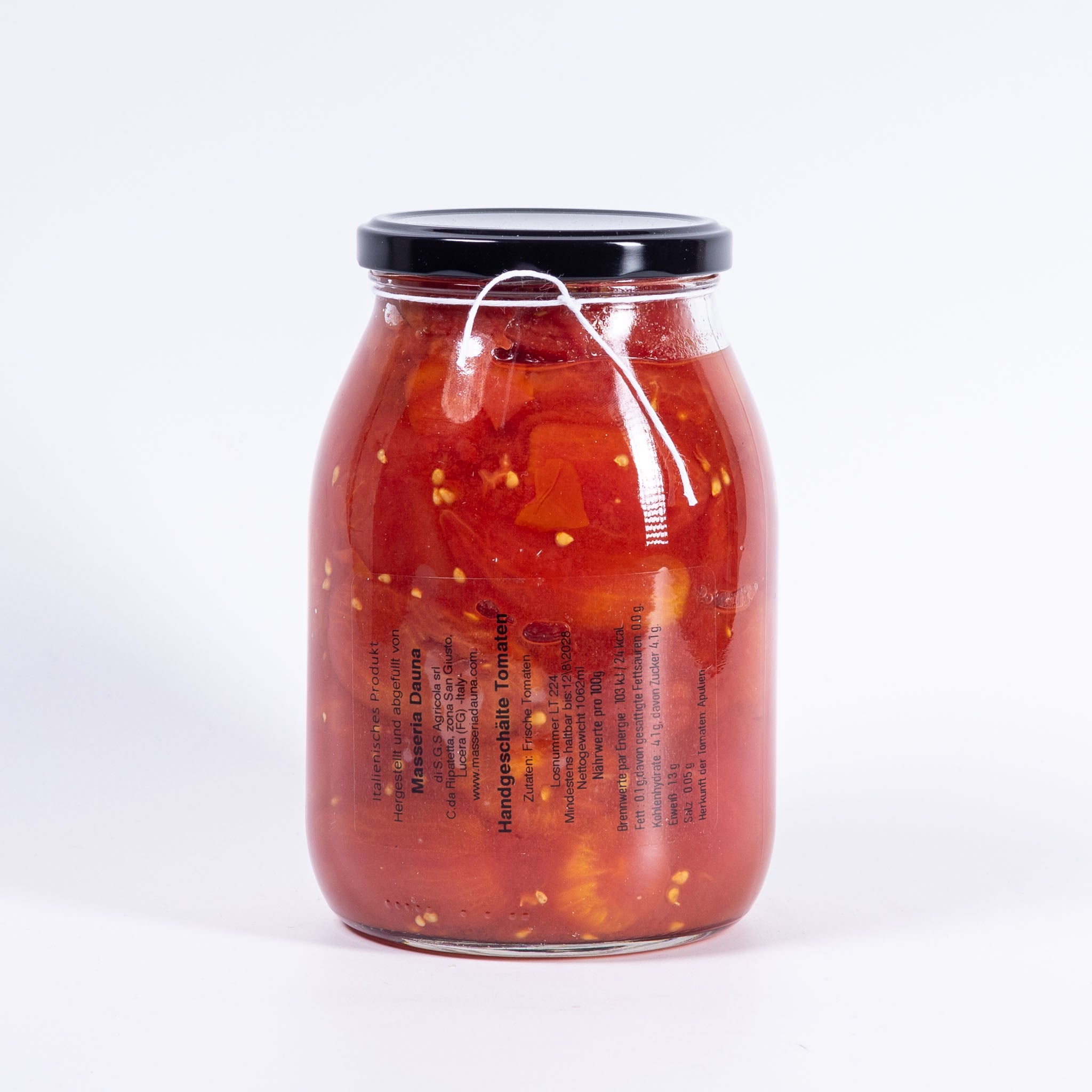 Masseria Dauna hangeschälte Tomaten 1100g