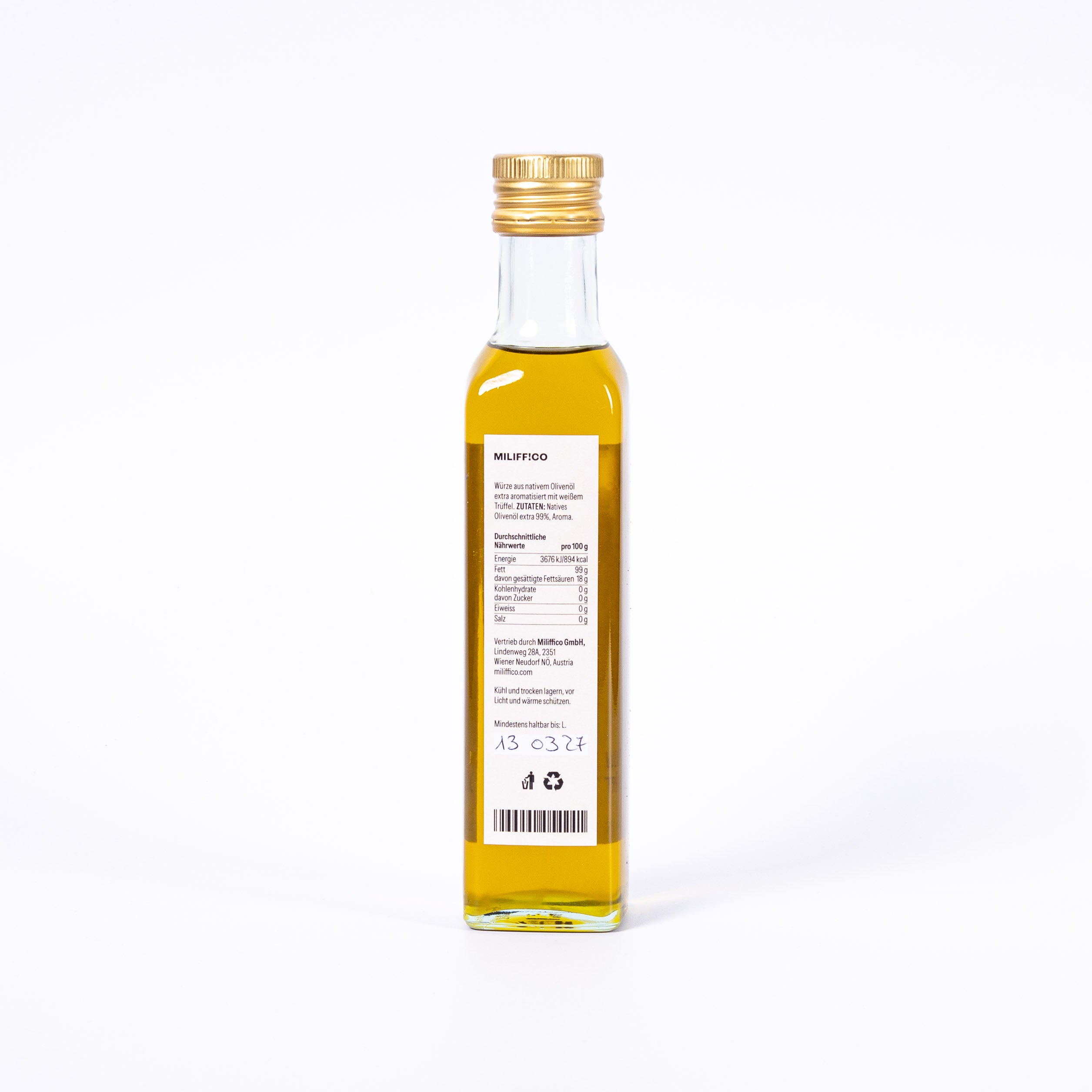 Miliffico Olivenöl mit weißem Trüffel