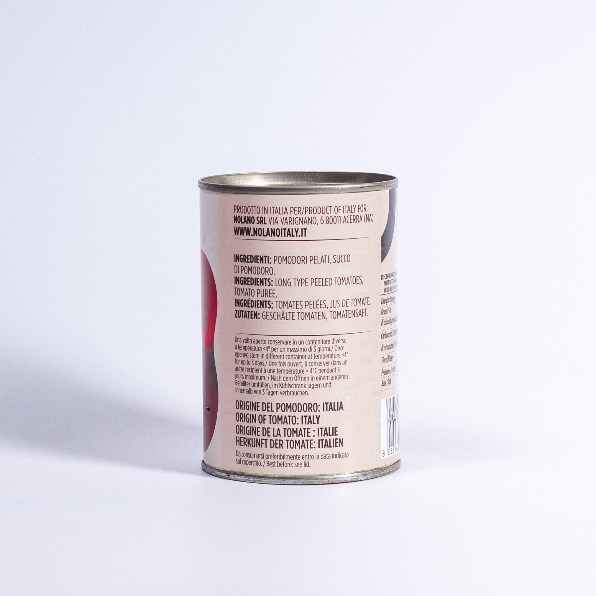 Nolano geschälte Tomaten