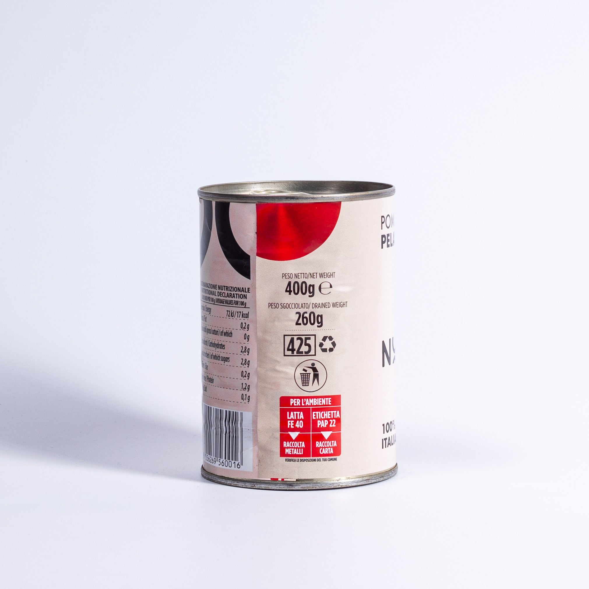 Nolano geschälte Tomaten