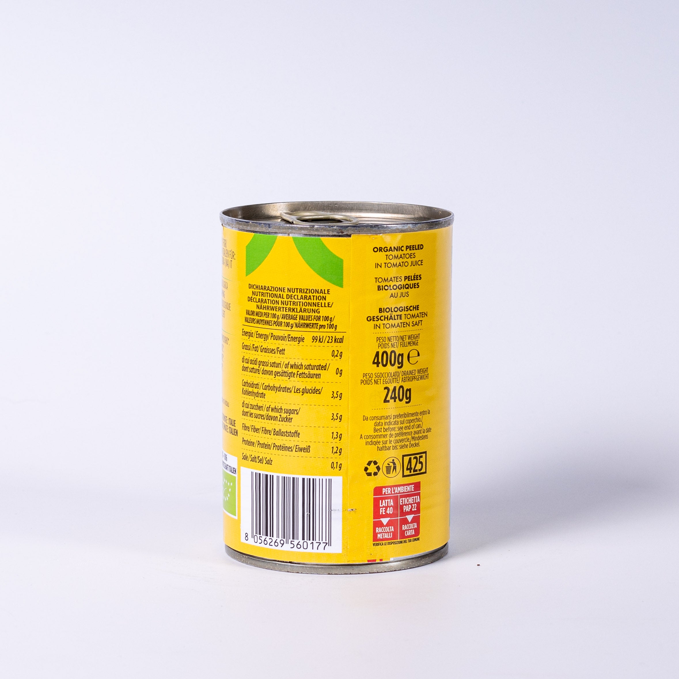 Nolano geschälte Tomaten BIO