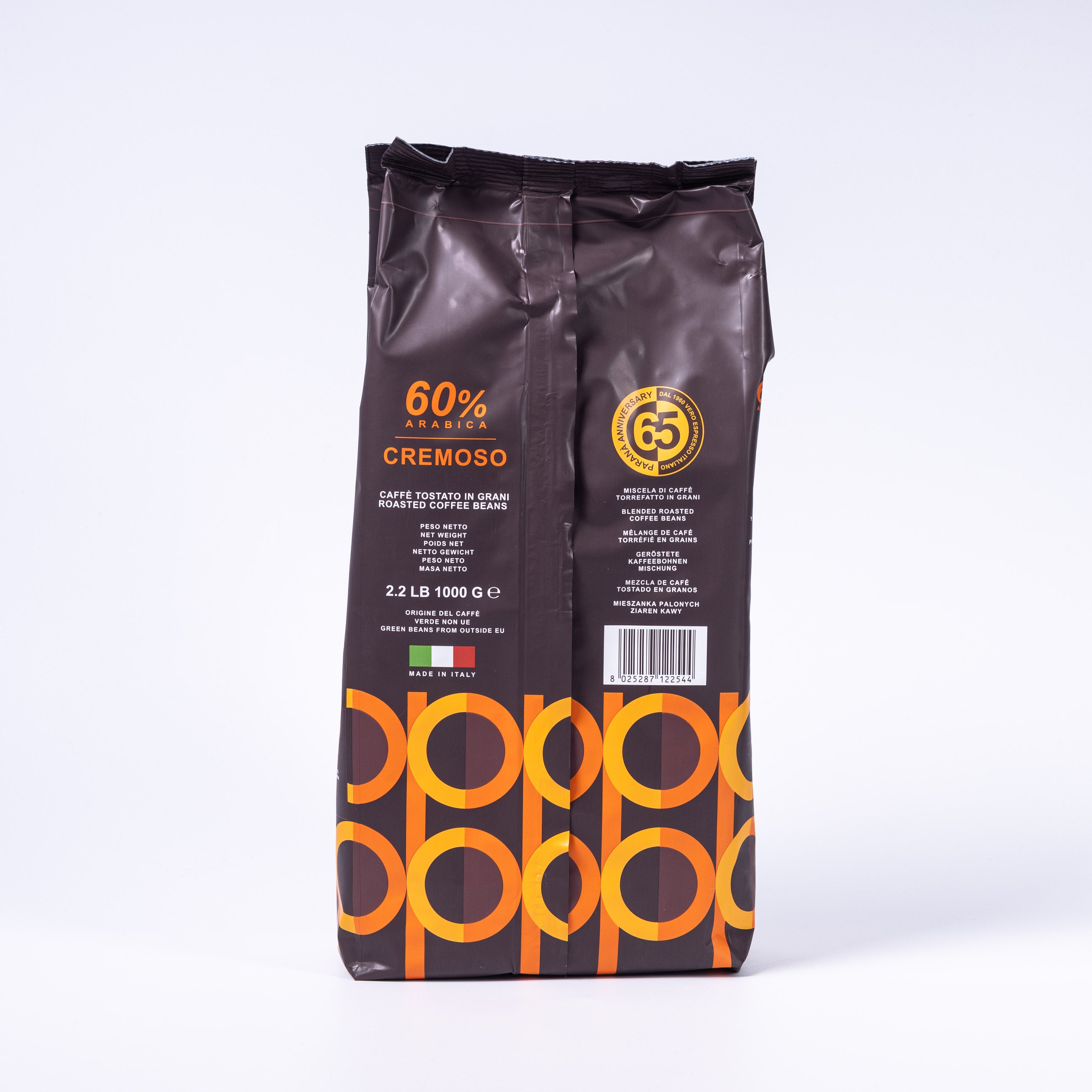 Caffè Parana - Cremoso 60/40 Vorteilspaket 2x1kg inkl. Tassenset